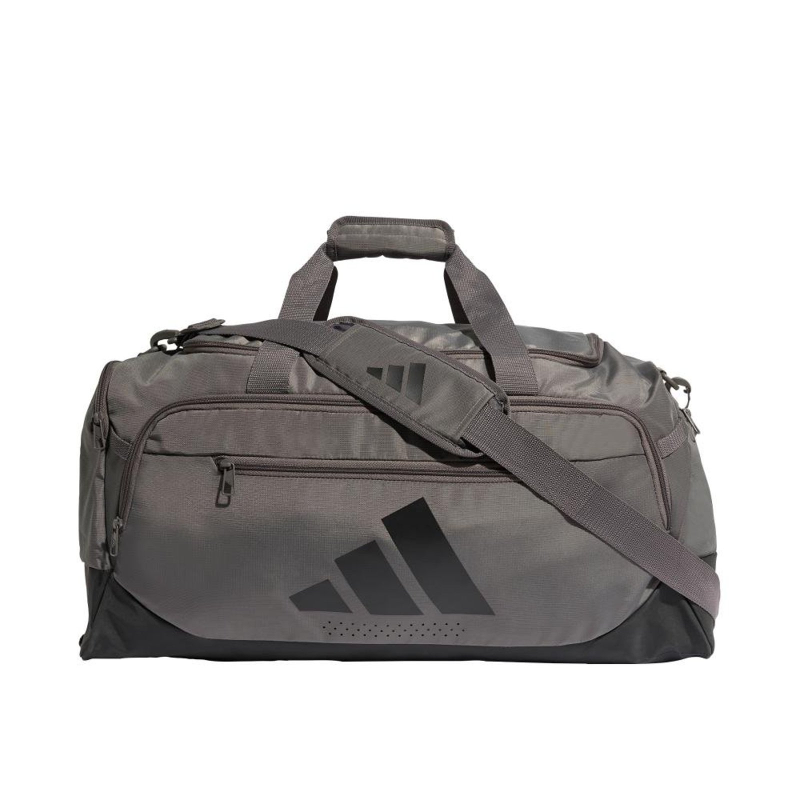 MALA DUFFLE MÉDIA TRAINING DEFENDER adidas Performance Marrom