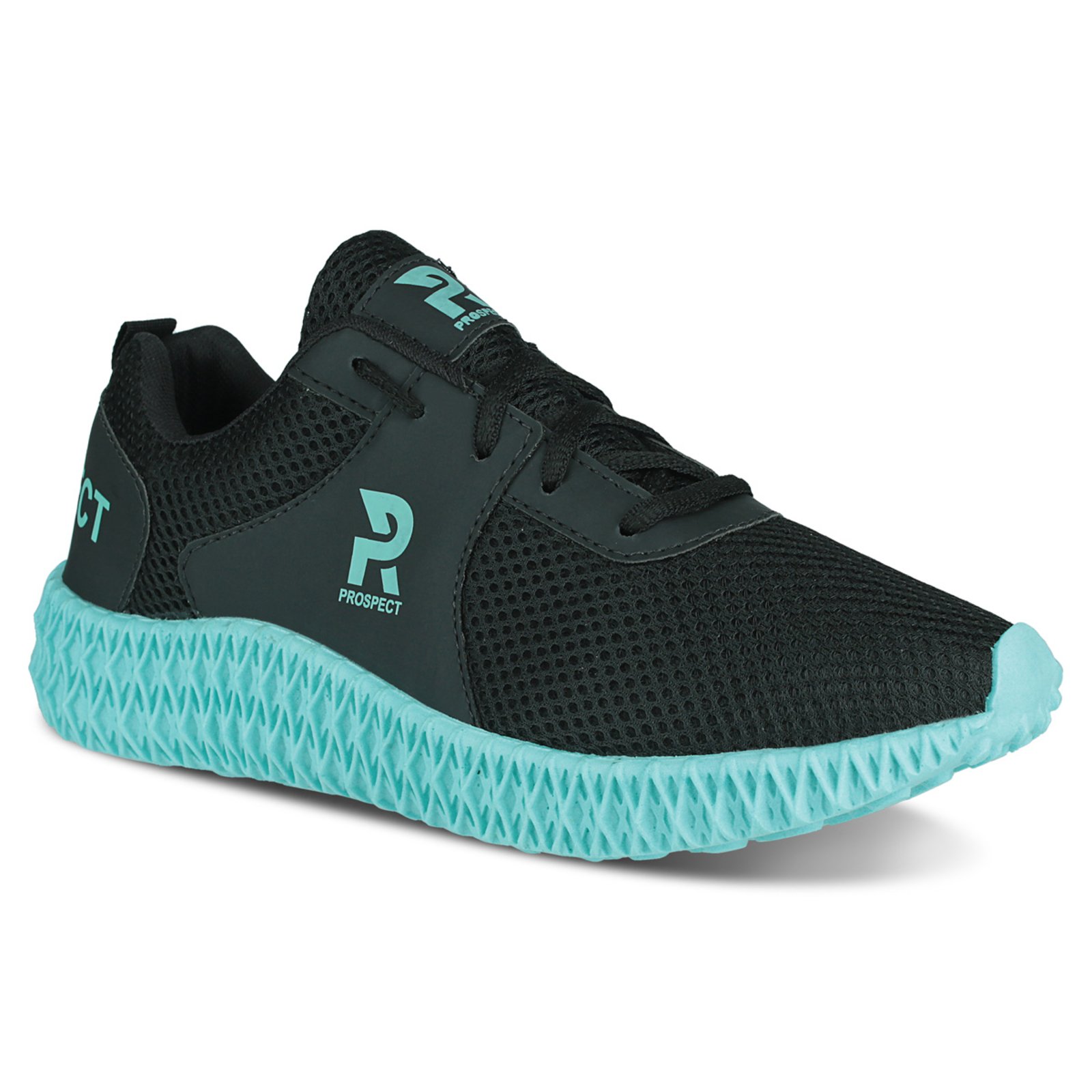 Vista 3 Tênis Prospect Fly Feminino Academia Treino Running Verde preto/verde verde preto/verde verde