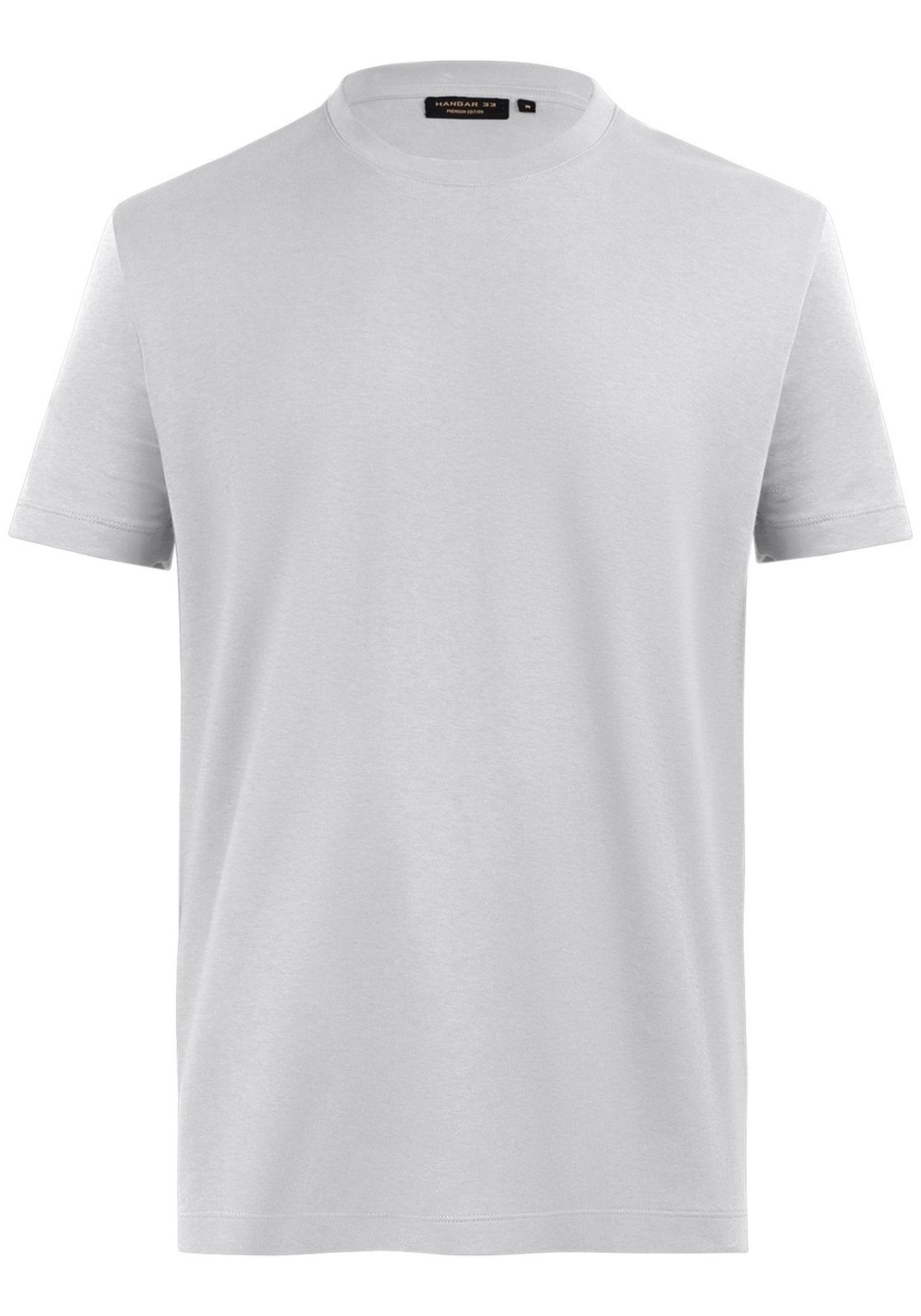 Camiseta Básica De Manga Curta Em Malha Premium Mercerizada