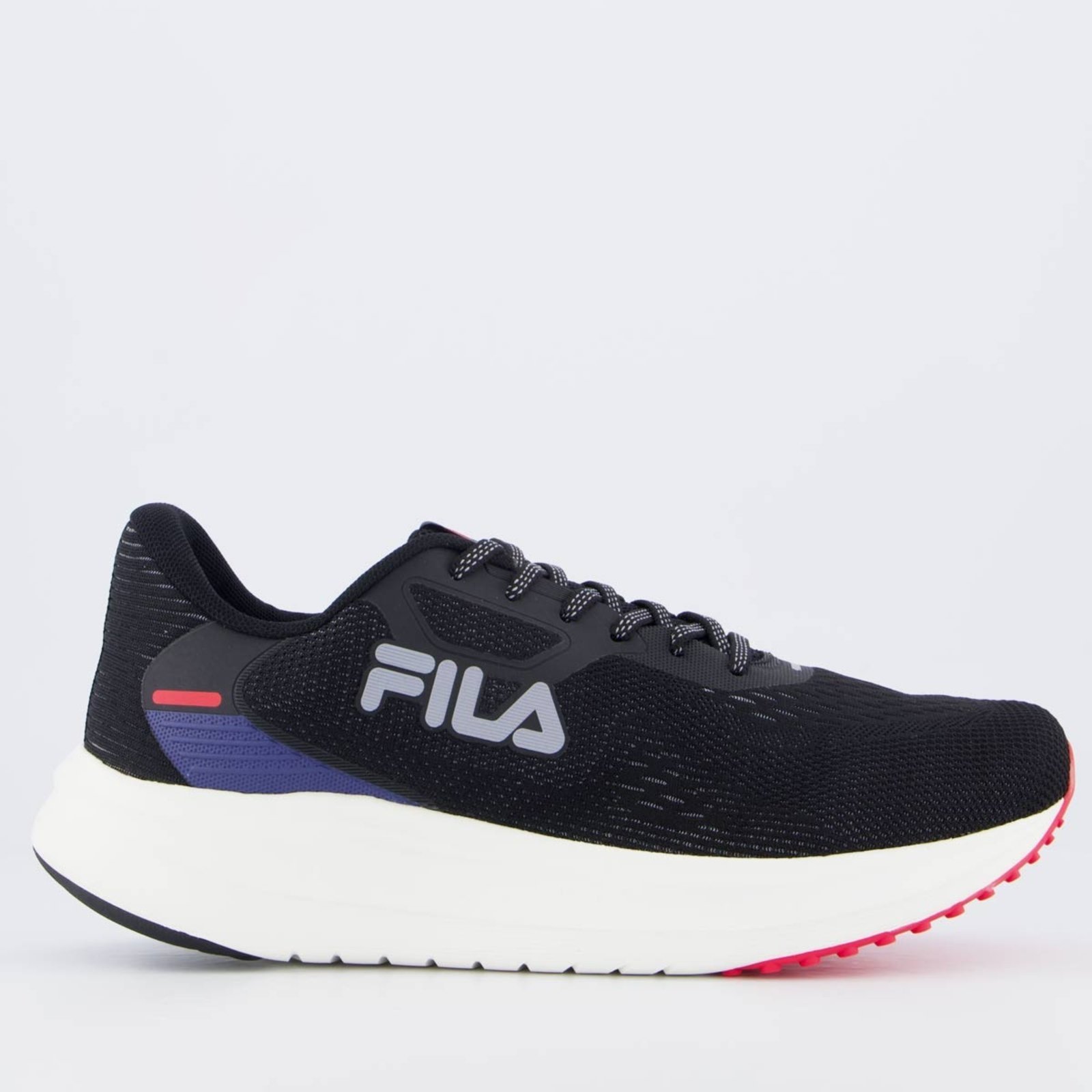 Tênis Fila Fastness Preto e Vermelho