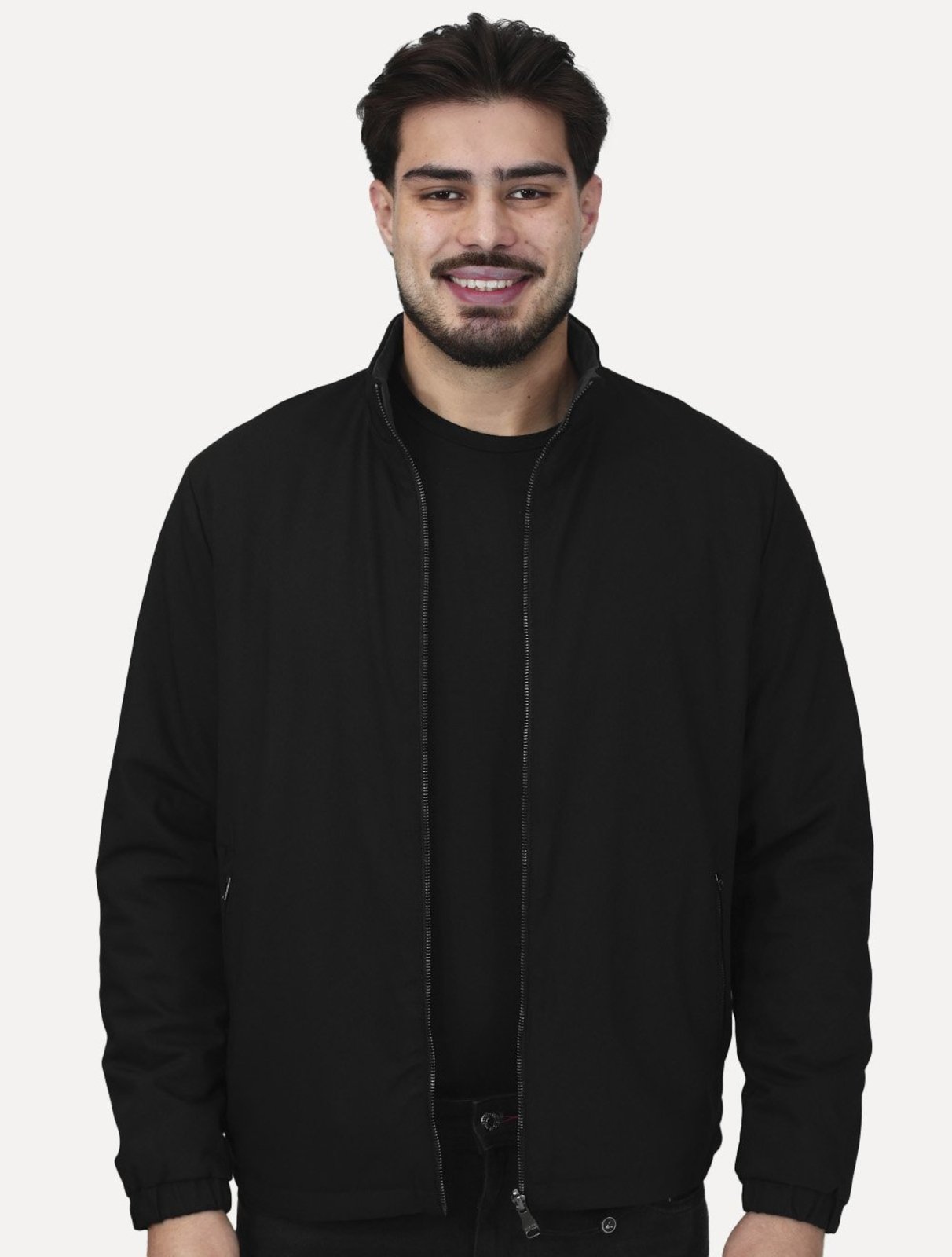 Jaqueta Aramis Masculina Matelasse Dupla Face PV Preto/Marinho