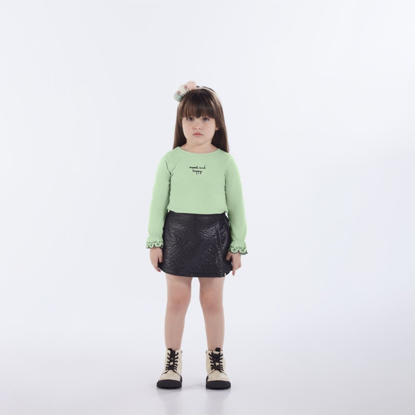 Infantil - Conjunto Primeiros Passos Menina - Verde - 52722-1262