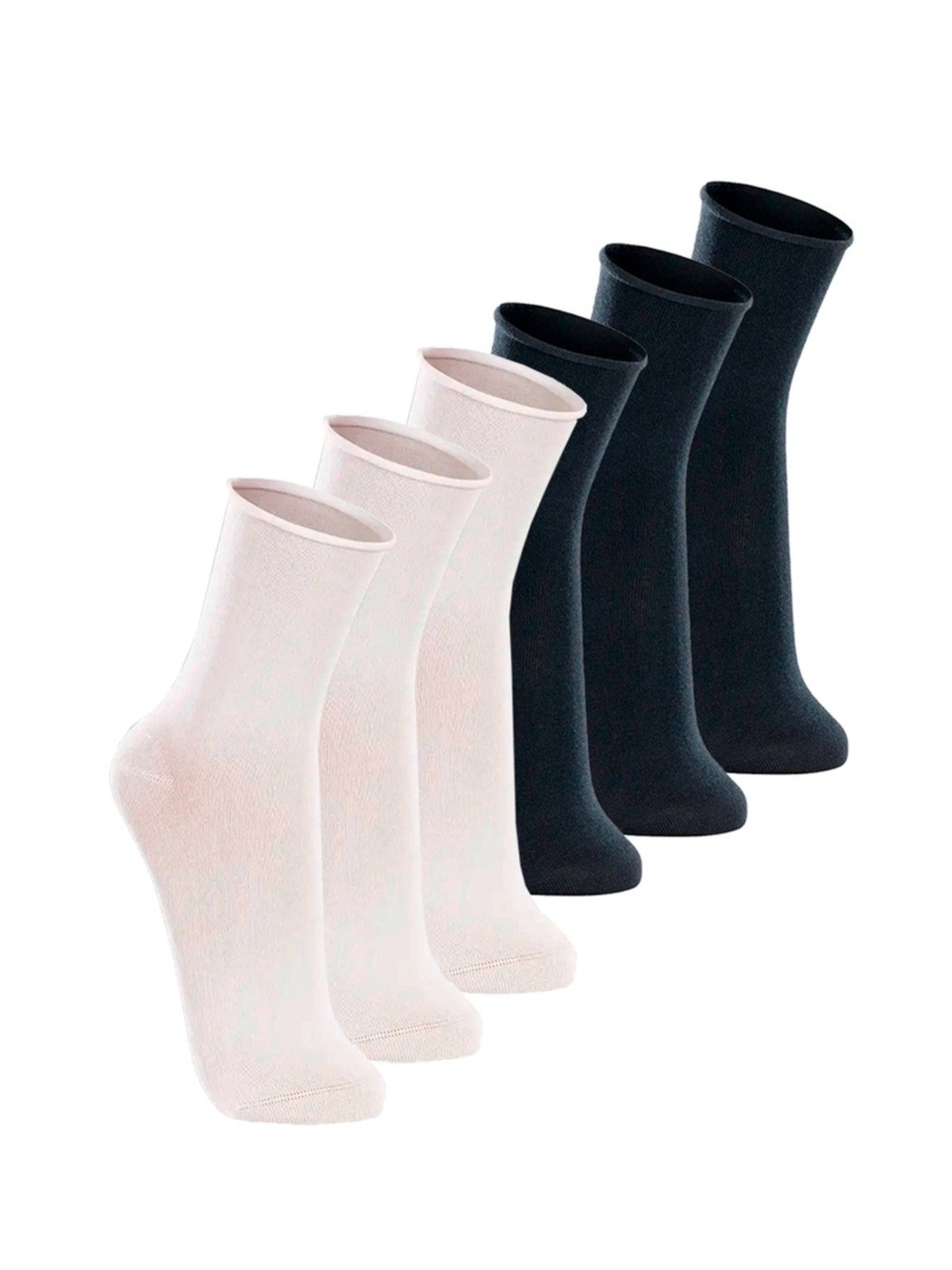 Kit com 6 Pares de Meias sem Punho Casual Lupo 1275-011