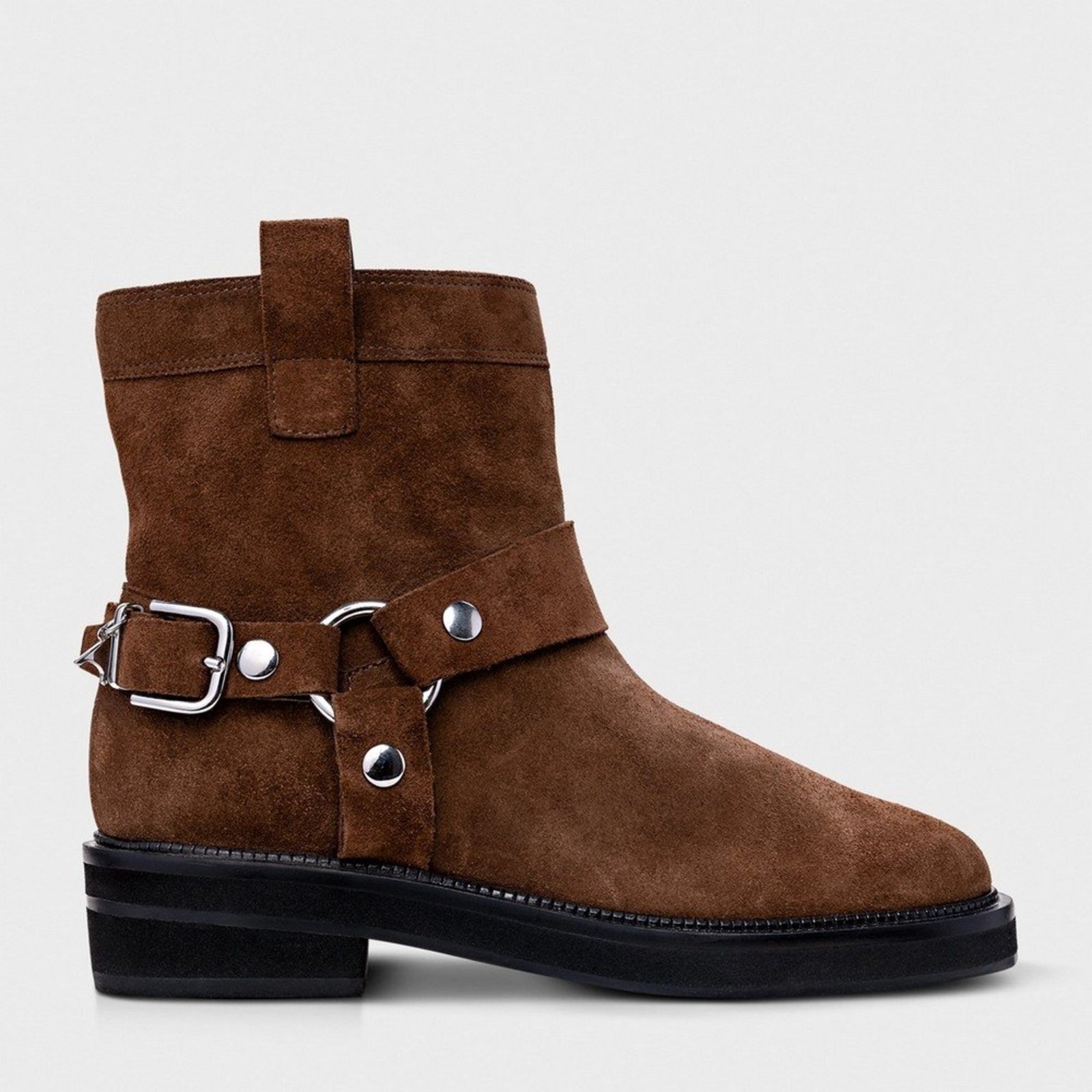 Bota Biker Carrano 844003 Marrom