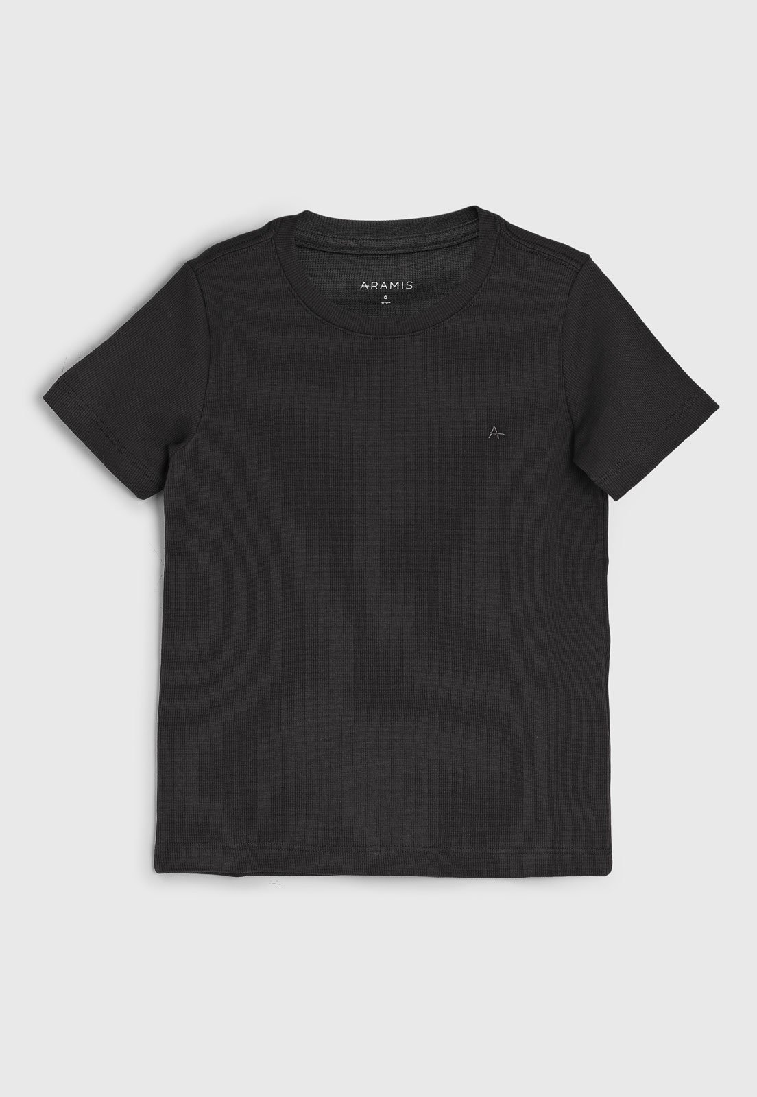 Infantil - Camiseta Aramis Manga Curta Preta