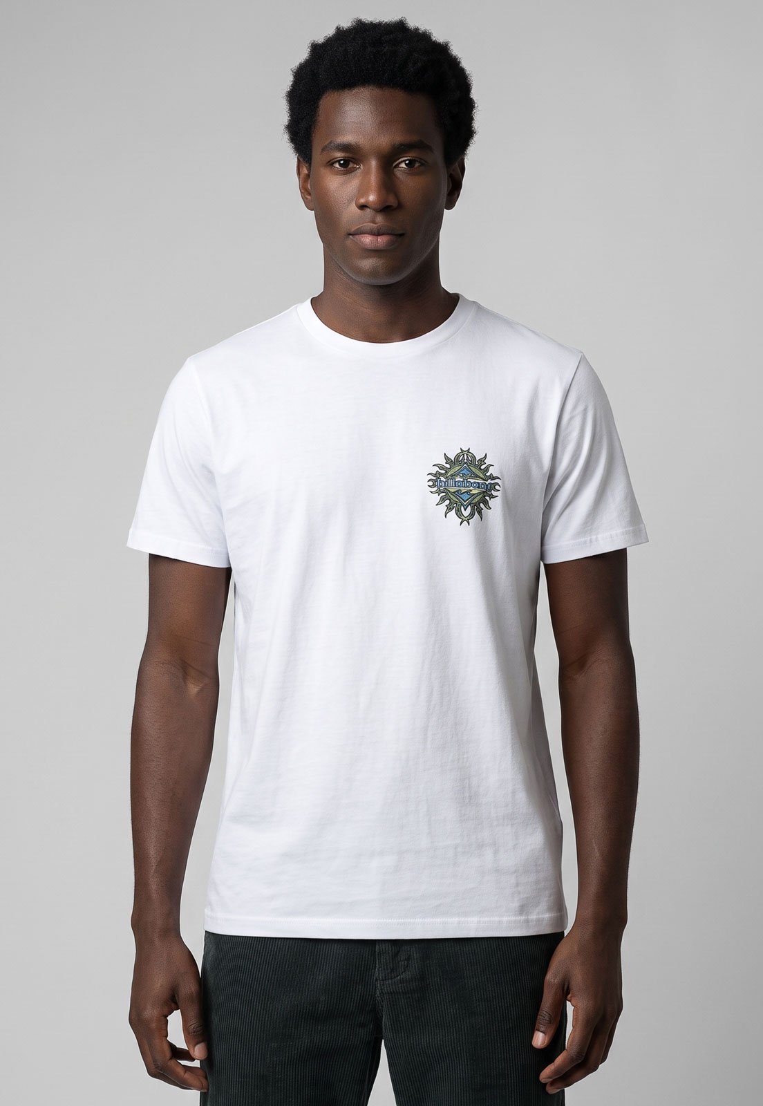 Camiseta Masculina Billabong Solar Flare Branca