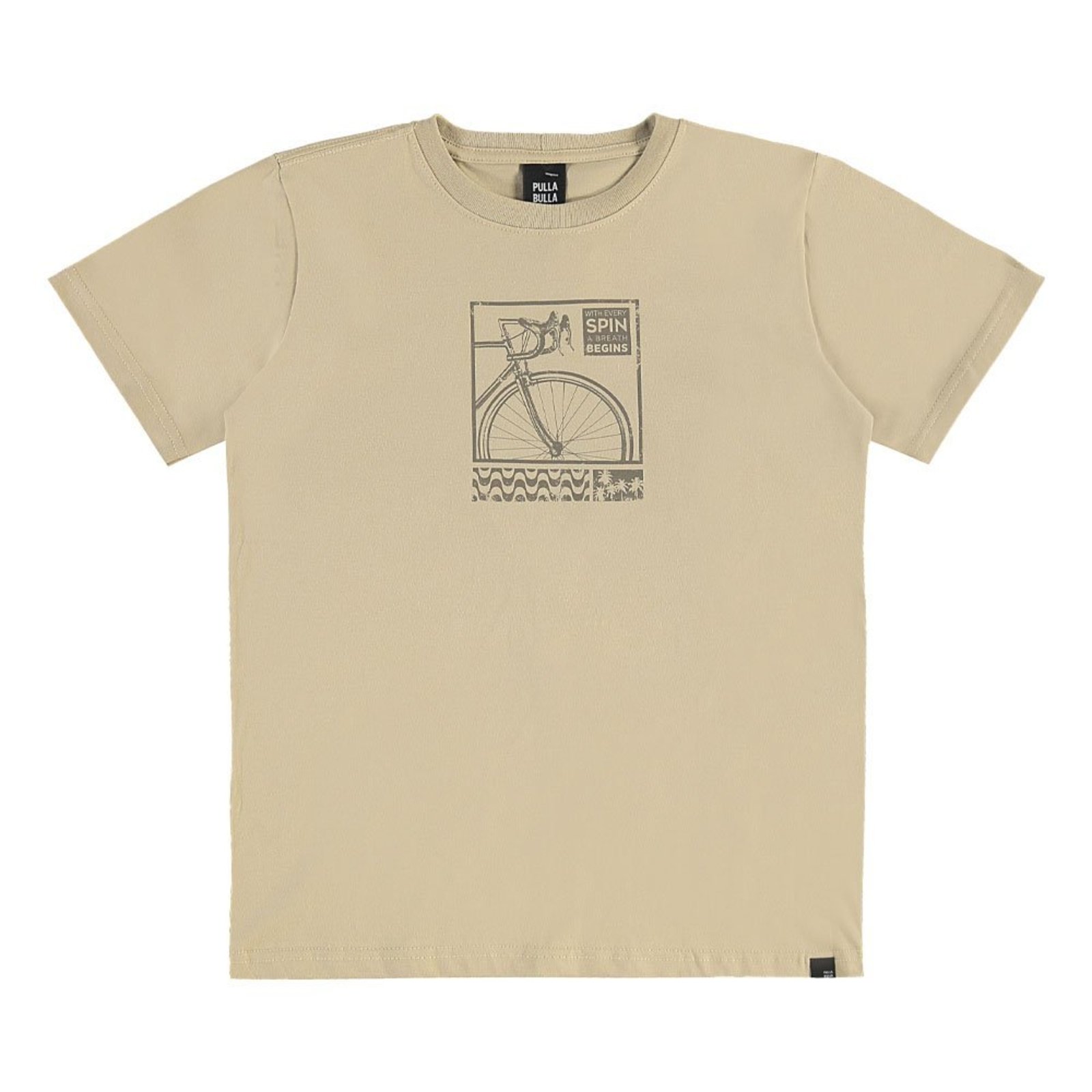 Infantil - Camiseta Verde Juvenil Pulla Bulla Menino - 53956-1345
