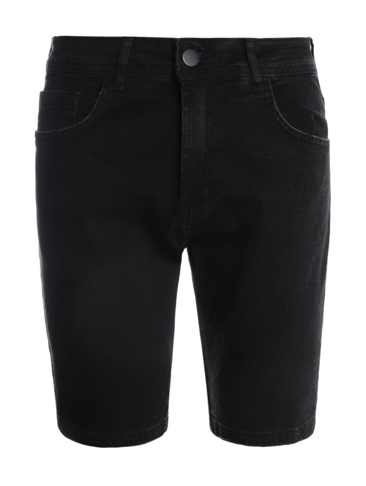 Vista 2 Bermuda Jeans Elétron Masculina cinza Elétron cinza
