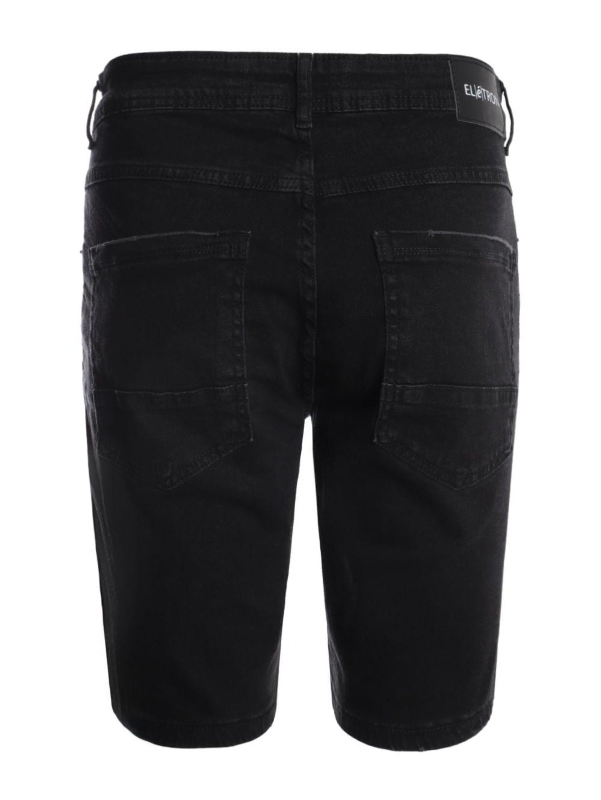 Vista 3 Bermuda Jeans Elétron Masculina cinza Elétron cinza