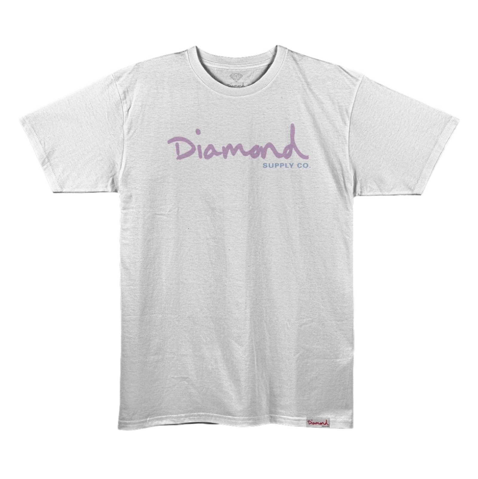 Camiseta Diamond Og Script Tee - V26DIC07 - WHITE