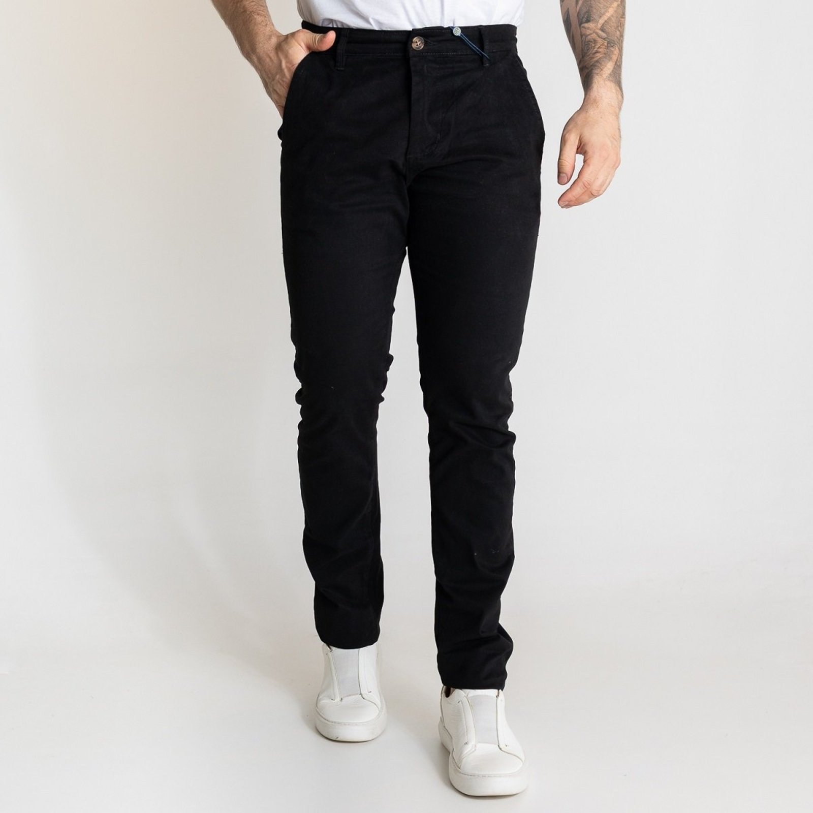 Calça Sarja Slim RL Preta