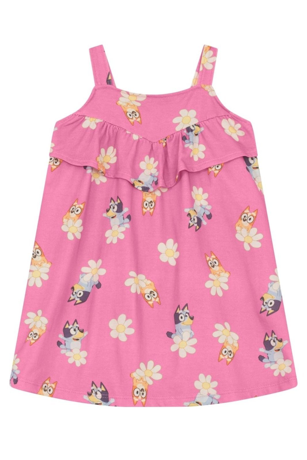 Vista 3 Infantil - Vestido menina da Bluey Brandili Brandili rosa