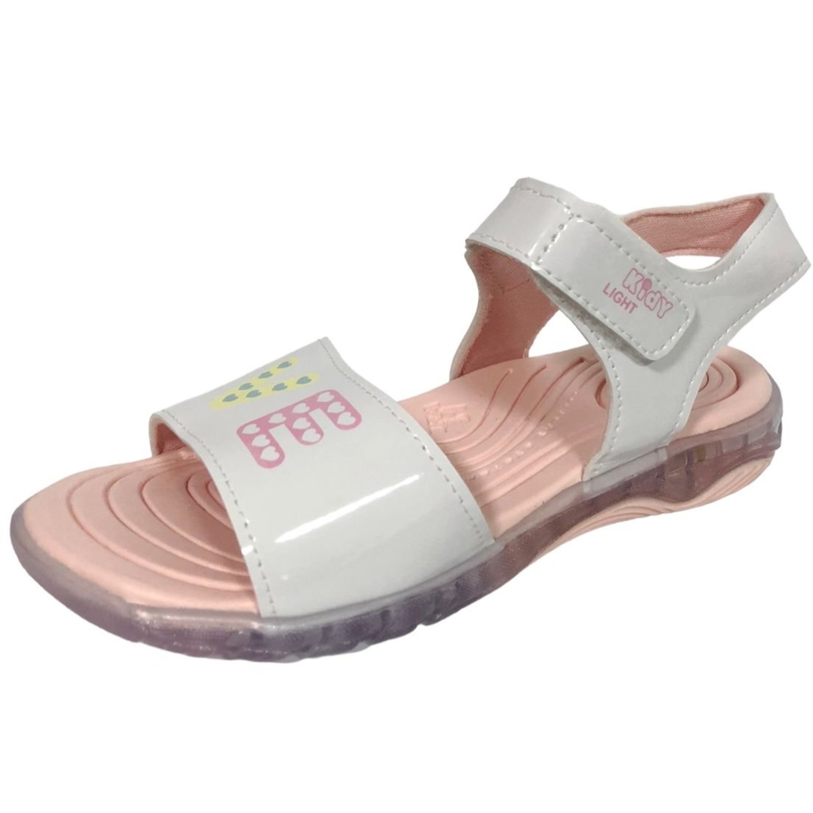 Infantil - Sandalia Menina Love Luz Kidy Wave Light 172.1019