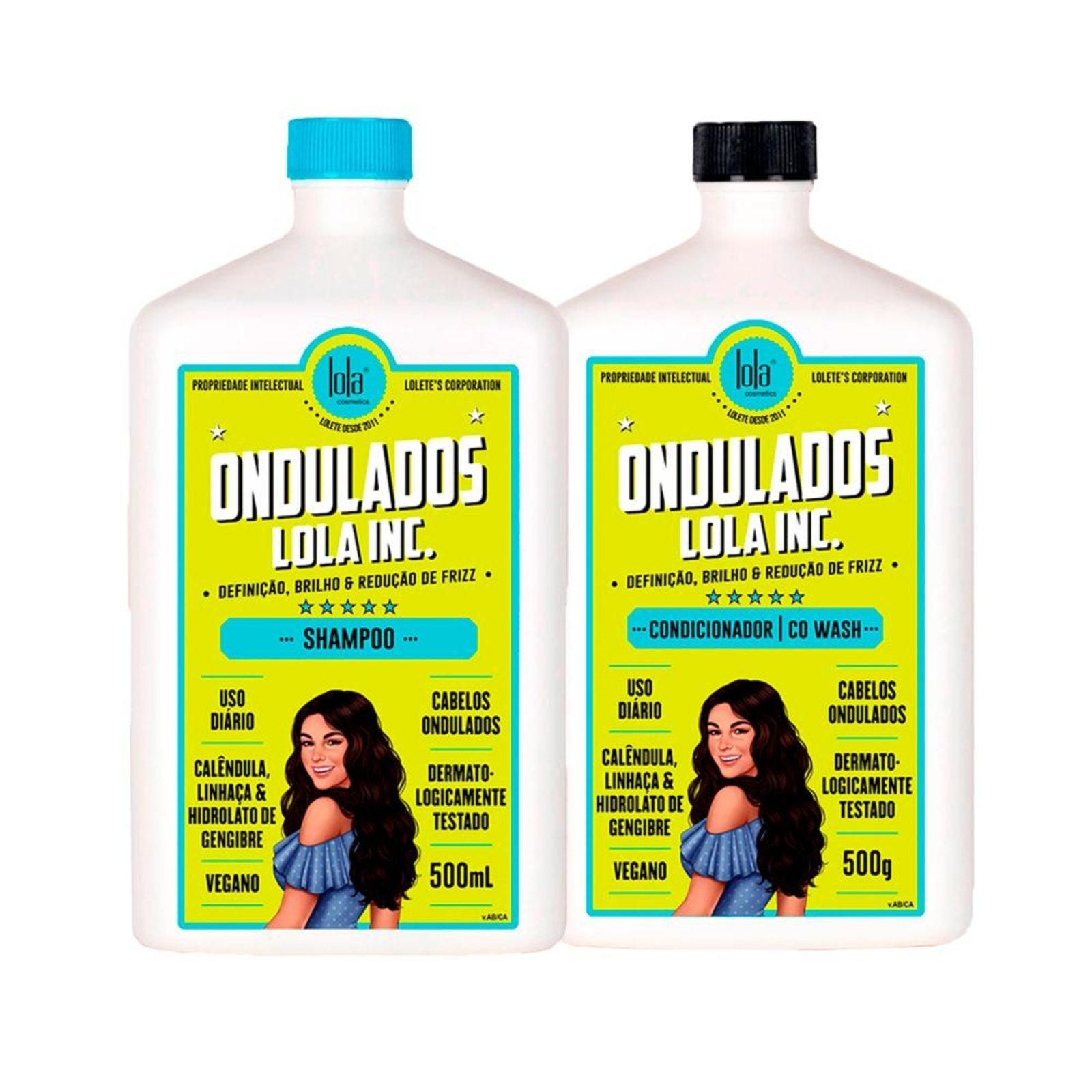 Kit Lola Cosmectic Ondulados – Shampoo e Condicionador