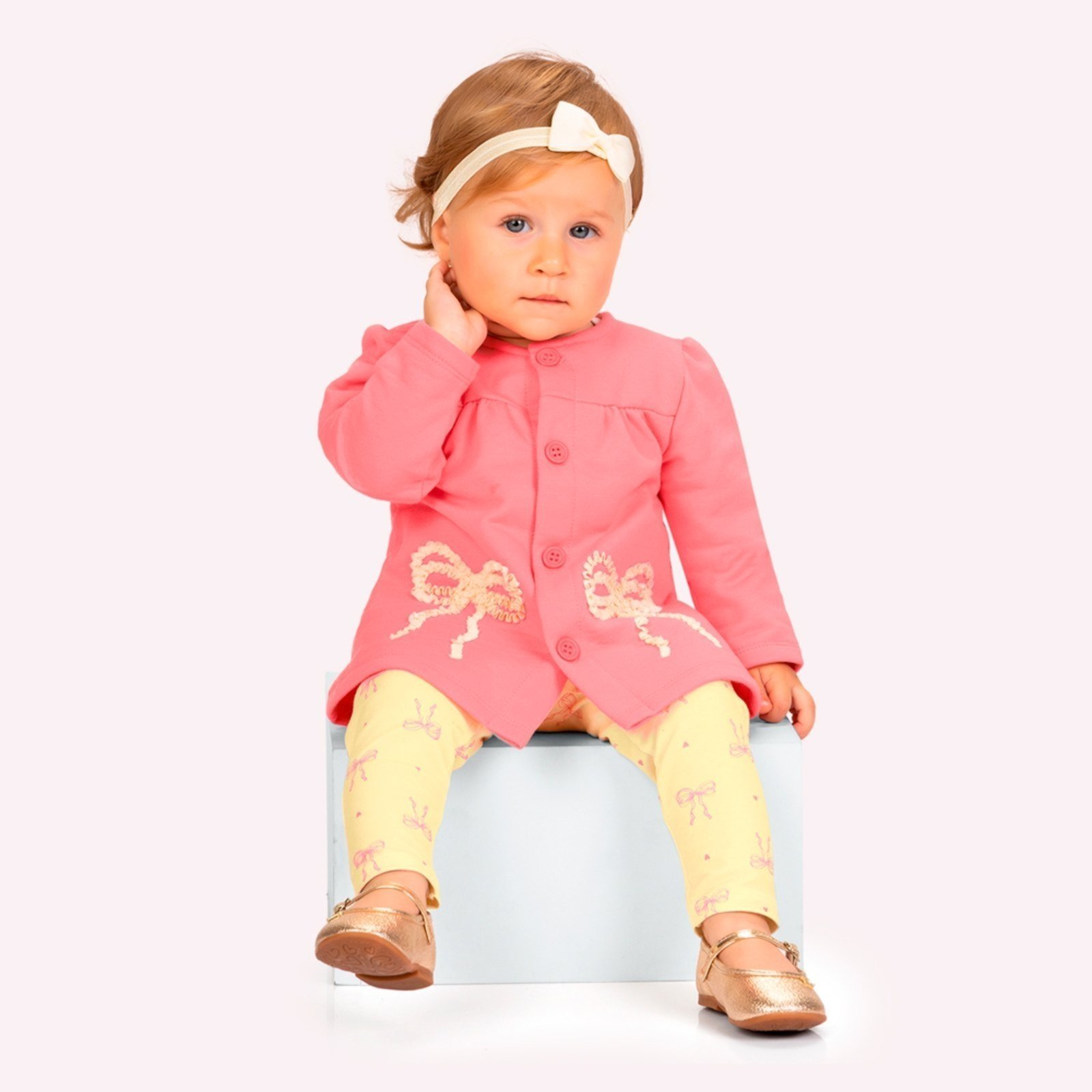 Infantil - Conjunto Menina Laços Kyly