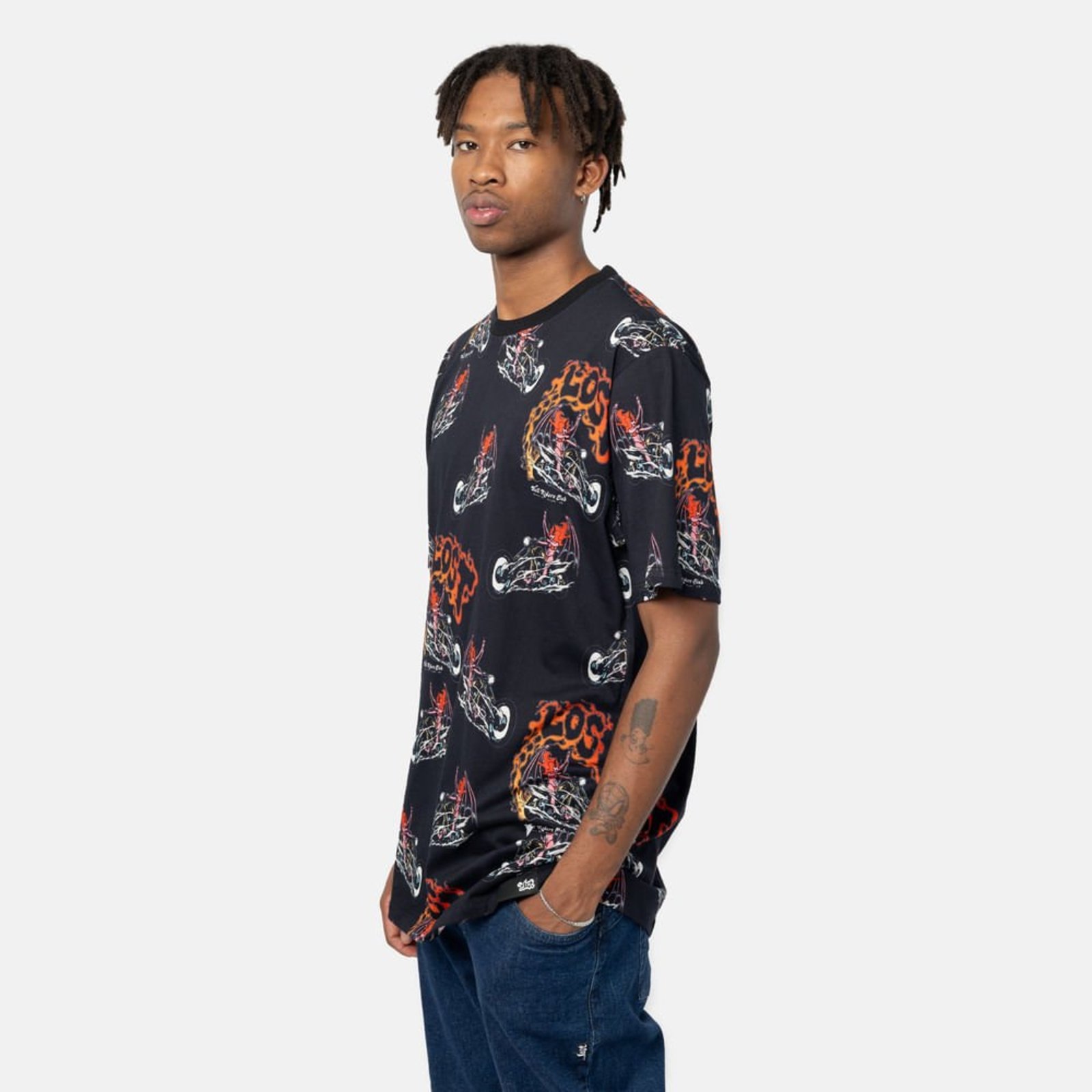 T-Shirt Lost Lost Preto