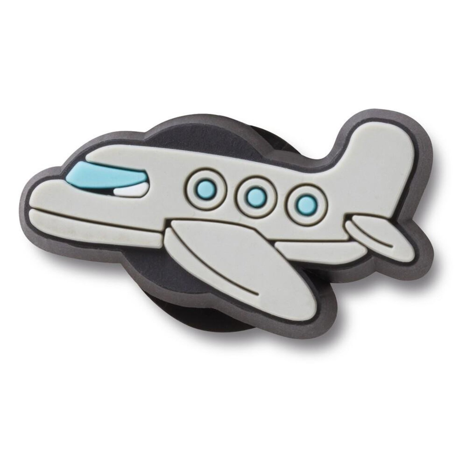 Infantil - Jibbitz™ Avião Pequeno Único Branco