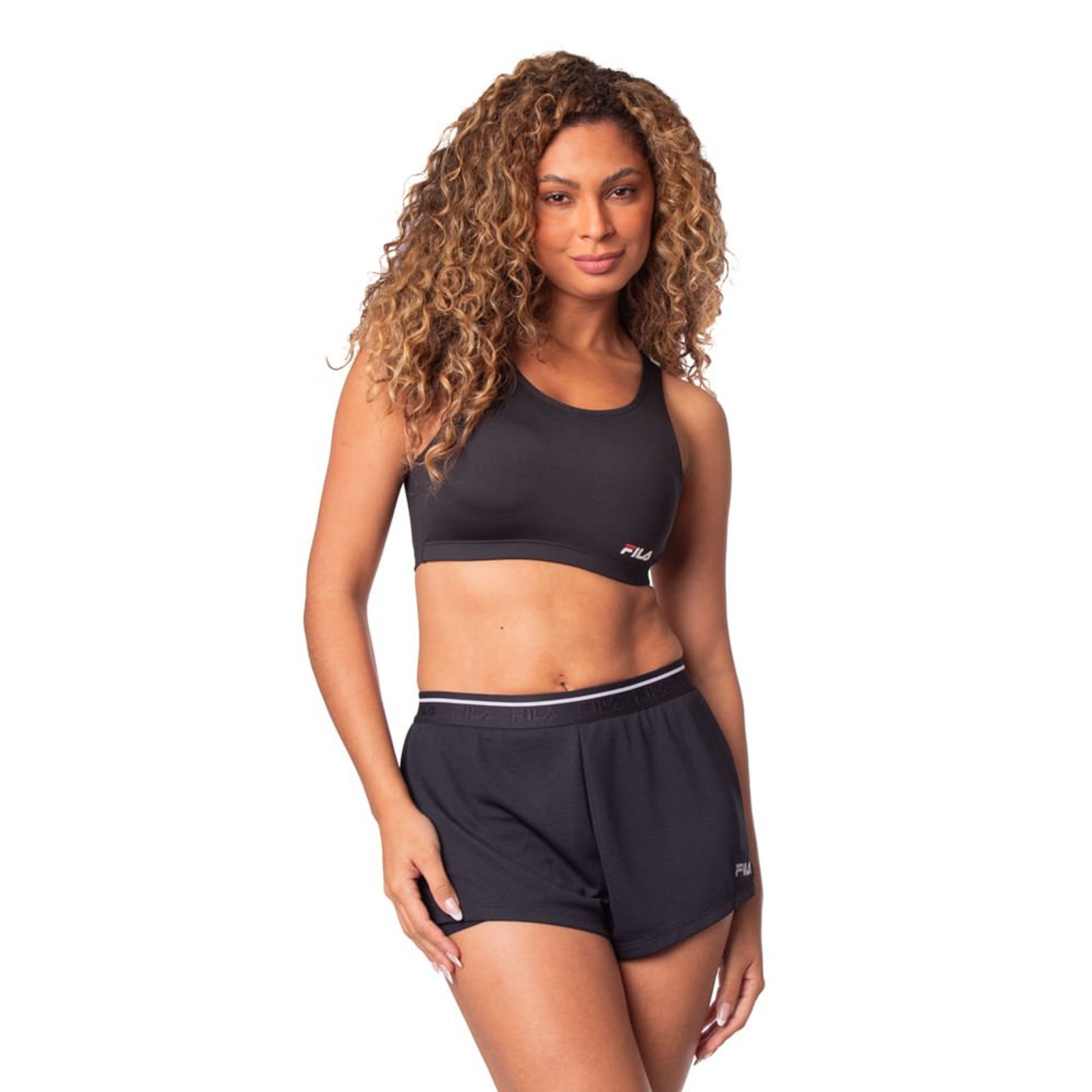 Vista 2 Top Feminino Fila Essential II preto Fila preto