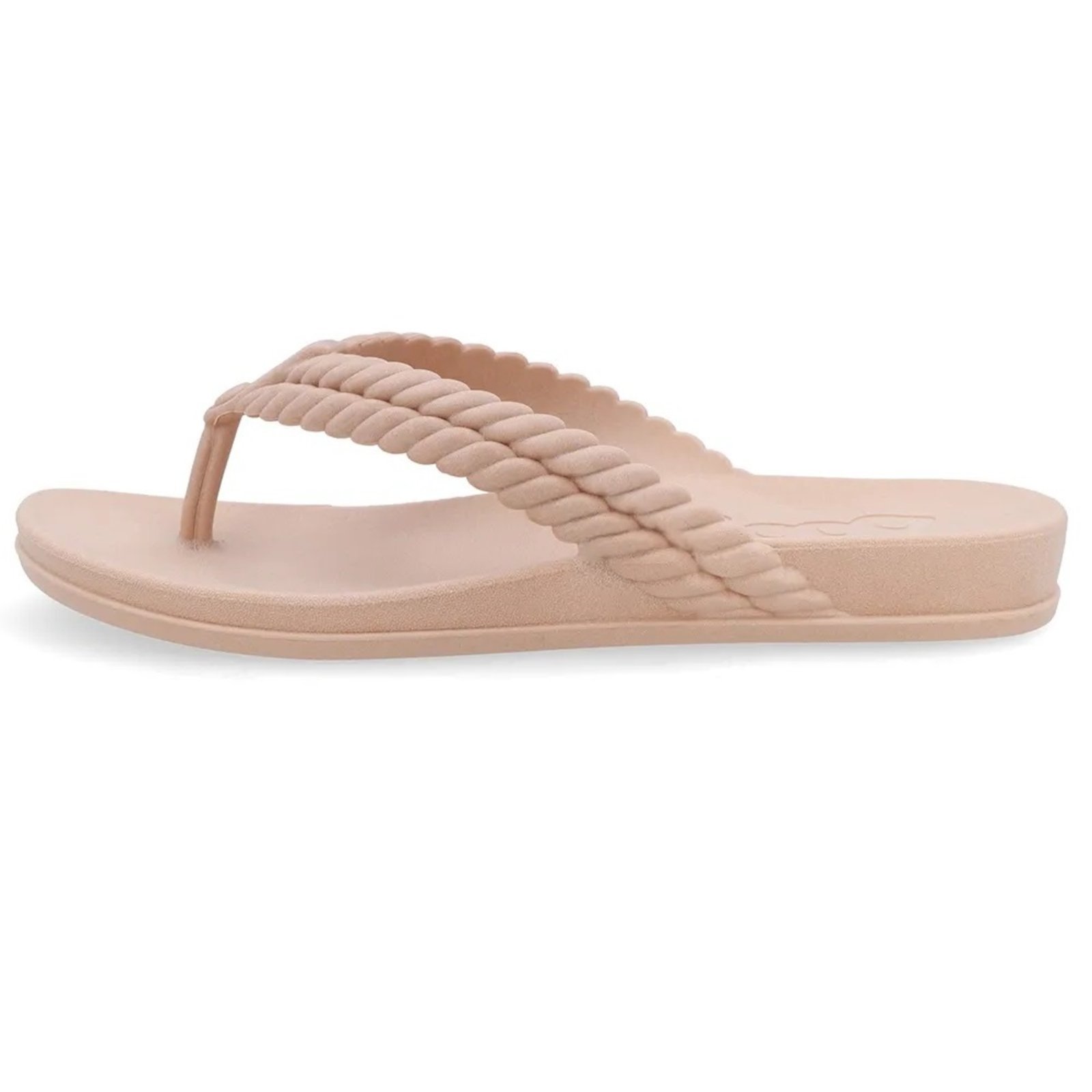 Chinelo Usaflex Poofy Anatomico Conforto em Cada Passo Bege