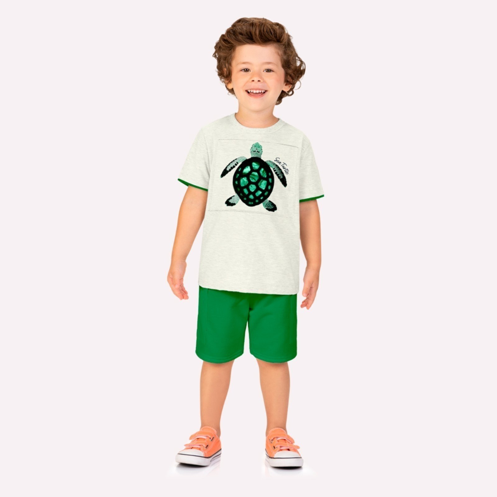 Infantil - Conjunto Menino Tartaruga Kyly
