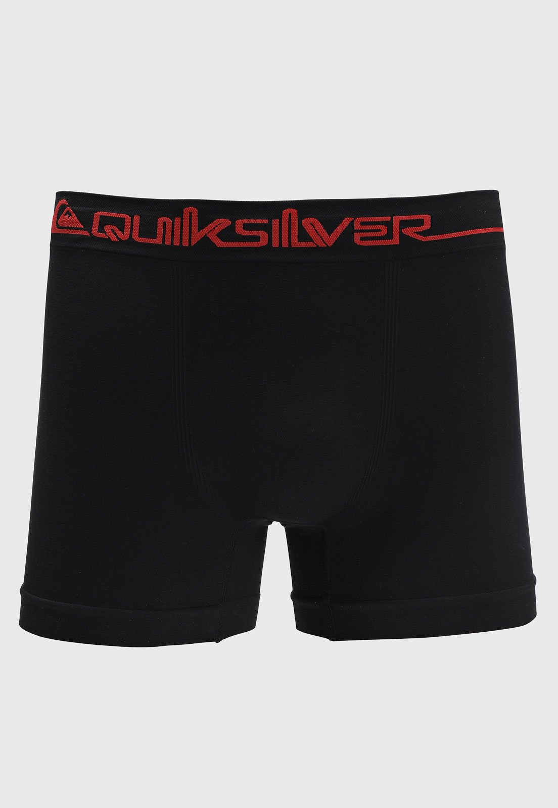 Kit 6pçs Cueca Quiksilver Boxer Cós Largo Preta