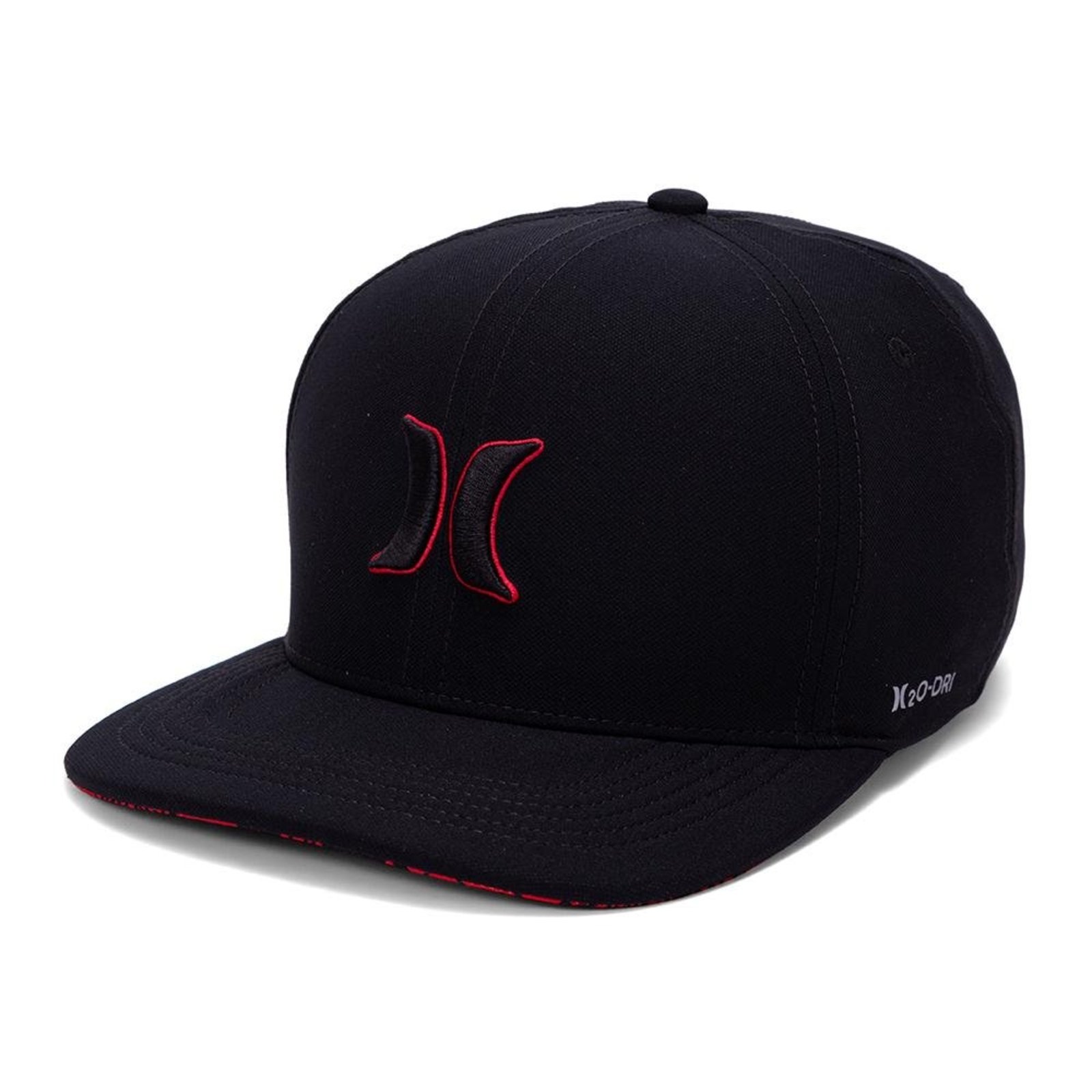 Boné Hurley Aba Curva Outline SM27 Preto