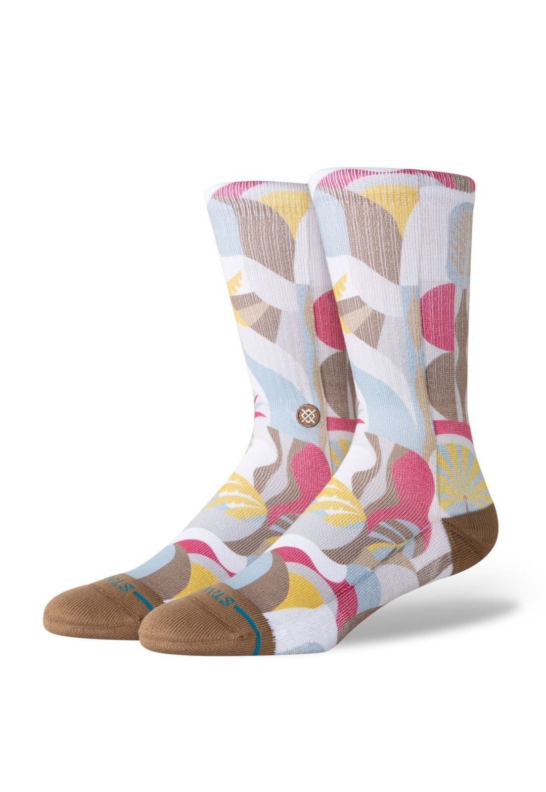 Meia Stance Tropiclay Caramelo