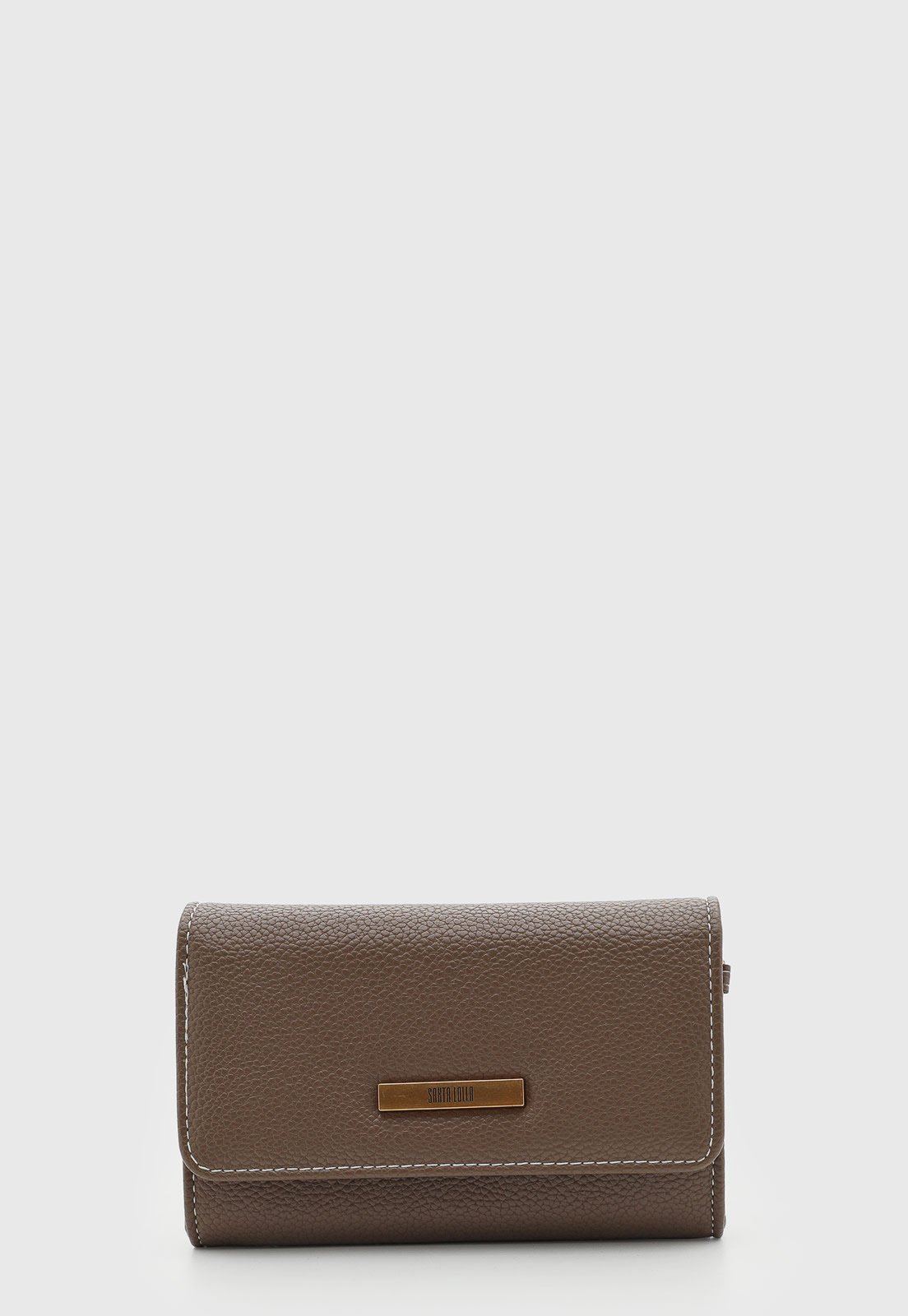 Bolsa Feminina Santa Lolla Retangular Marrom