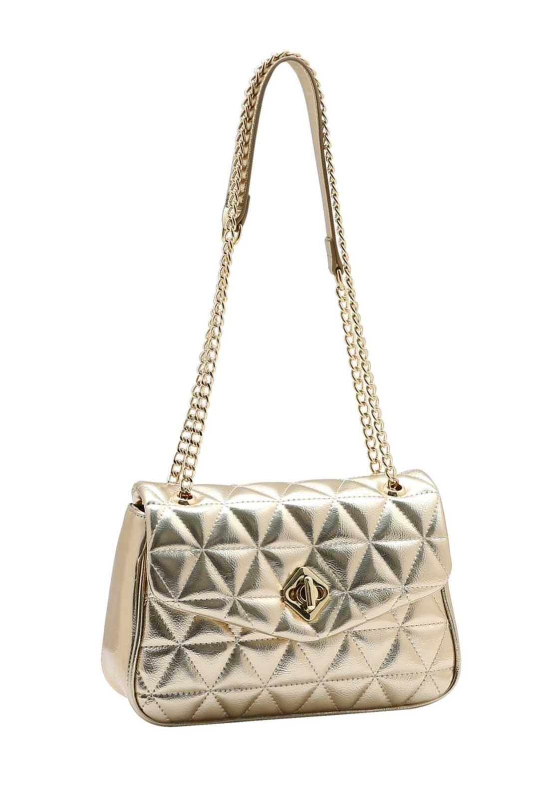 Bolsa Feminina Chenson Noite 3485870 Dourado