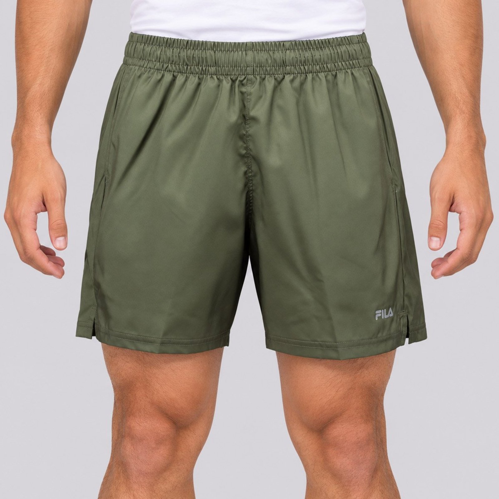 Shorts Fila Train 5 Verde Escuro