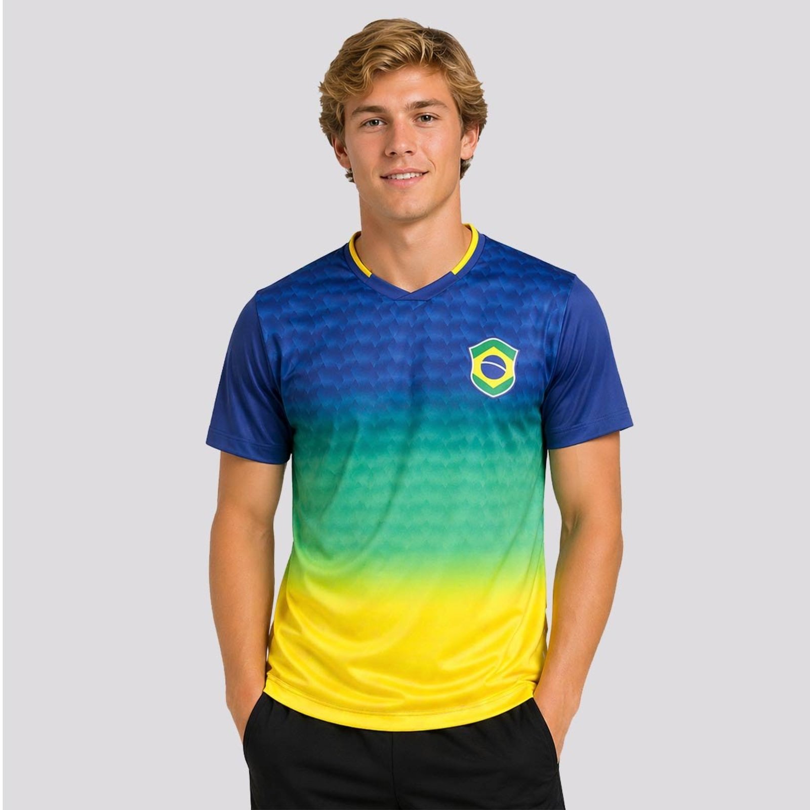Camisa Brasil Logo Samba
