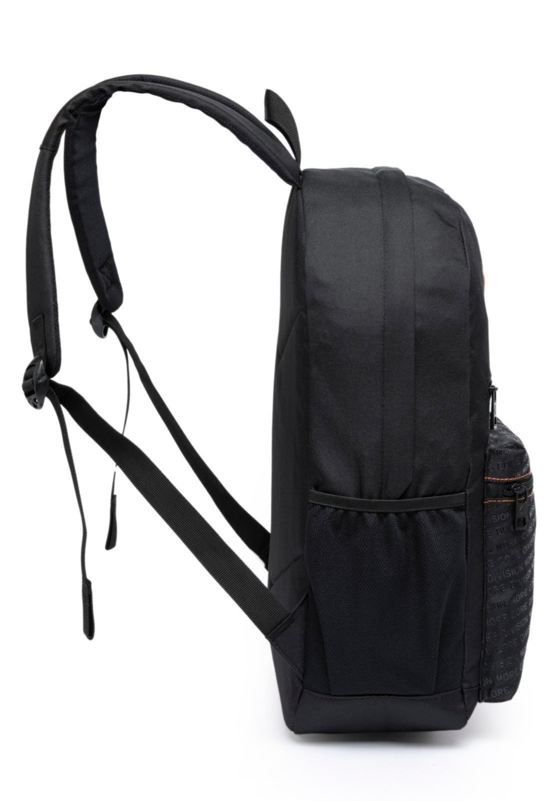 Vista 3 Mochila Masculina Casual Masculina Bolsa Espaçosa Faculdade Escola MCD preto MCD preto