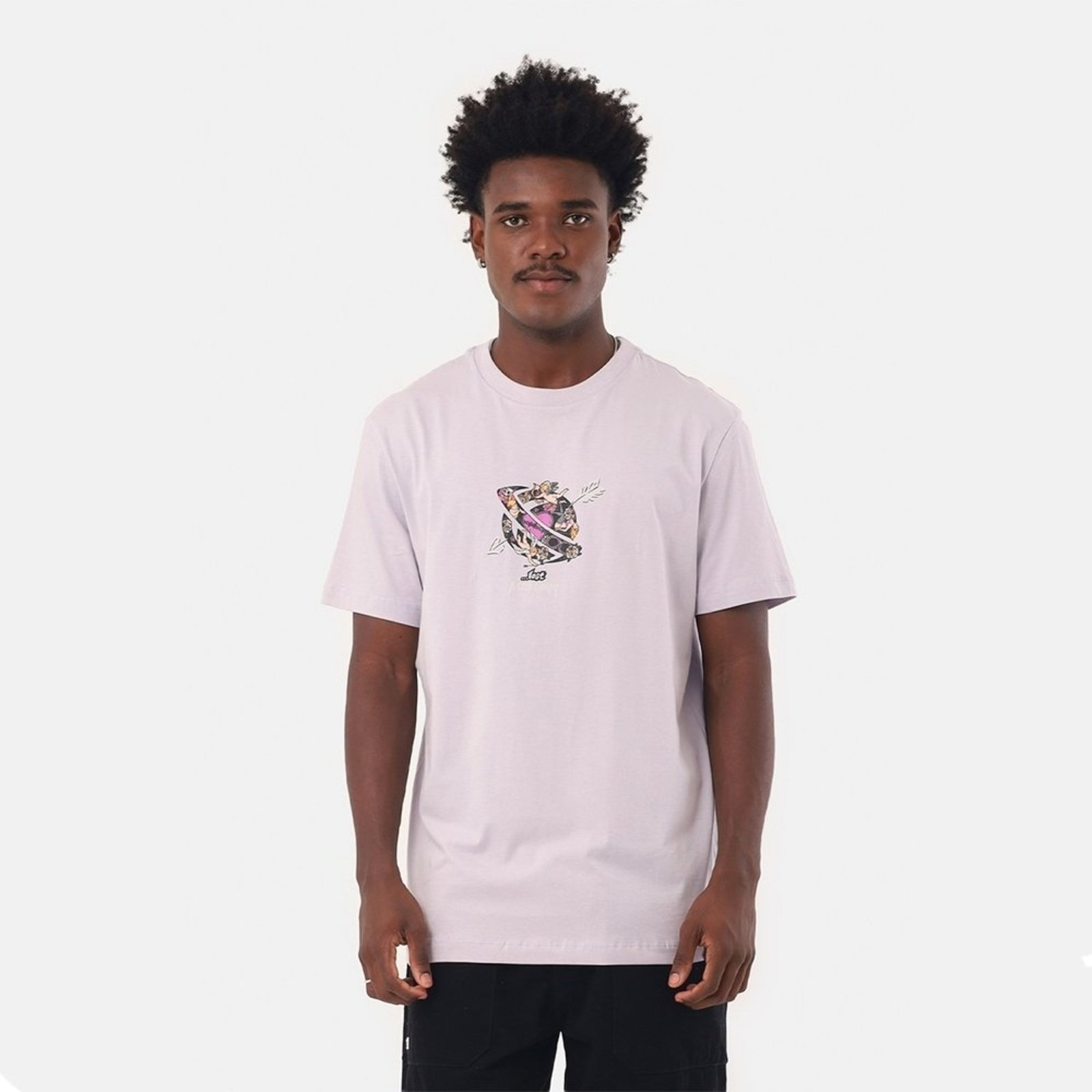 T-Shirt Acid Love Lilas Lilac