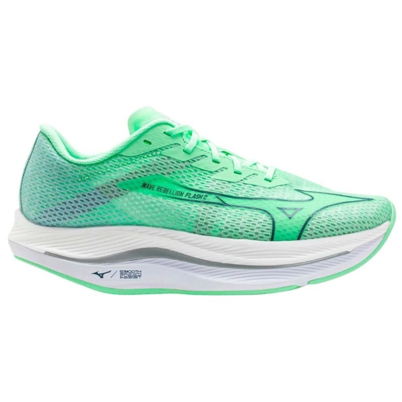 Tênis Mizuno Wave Rebellion Flash 2 Masculino - Verde - Mizuno