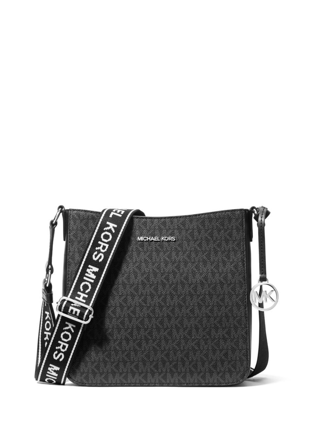 Vista 2 Bolsa Transversal Jet Set Logo Pequena 35T5stvc5b001 preto preto