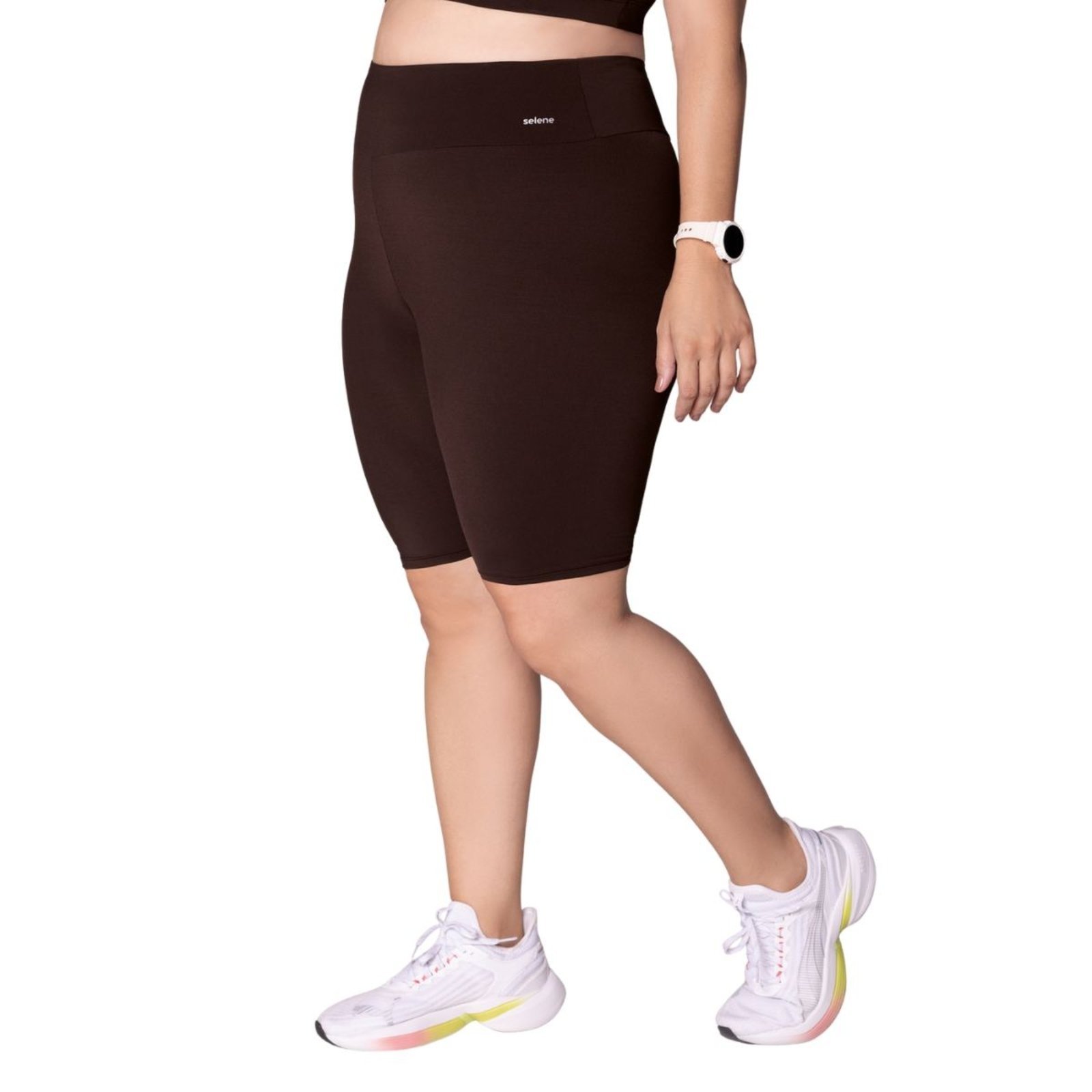 Bermuda Feminina Plus Size Fitness Selene