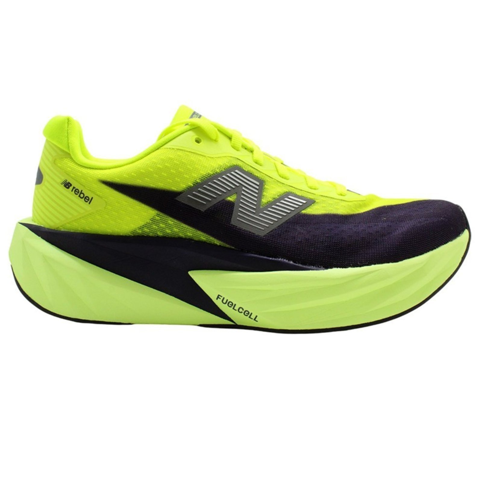 Tênis New Balance Fuelcell Rebel V5 Verde Neon Masculino New Balance Verde