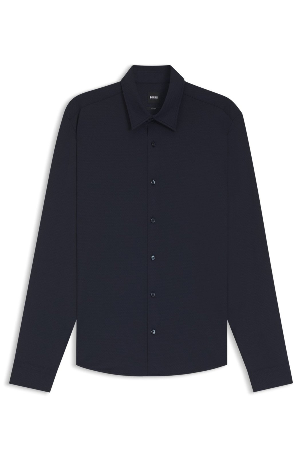 Camisa De Ajuste Slim De Alto Desempenho