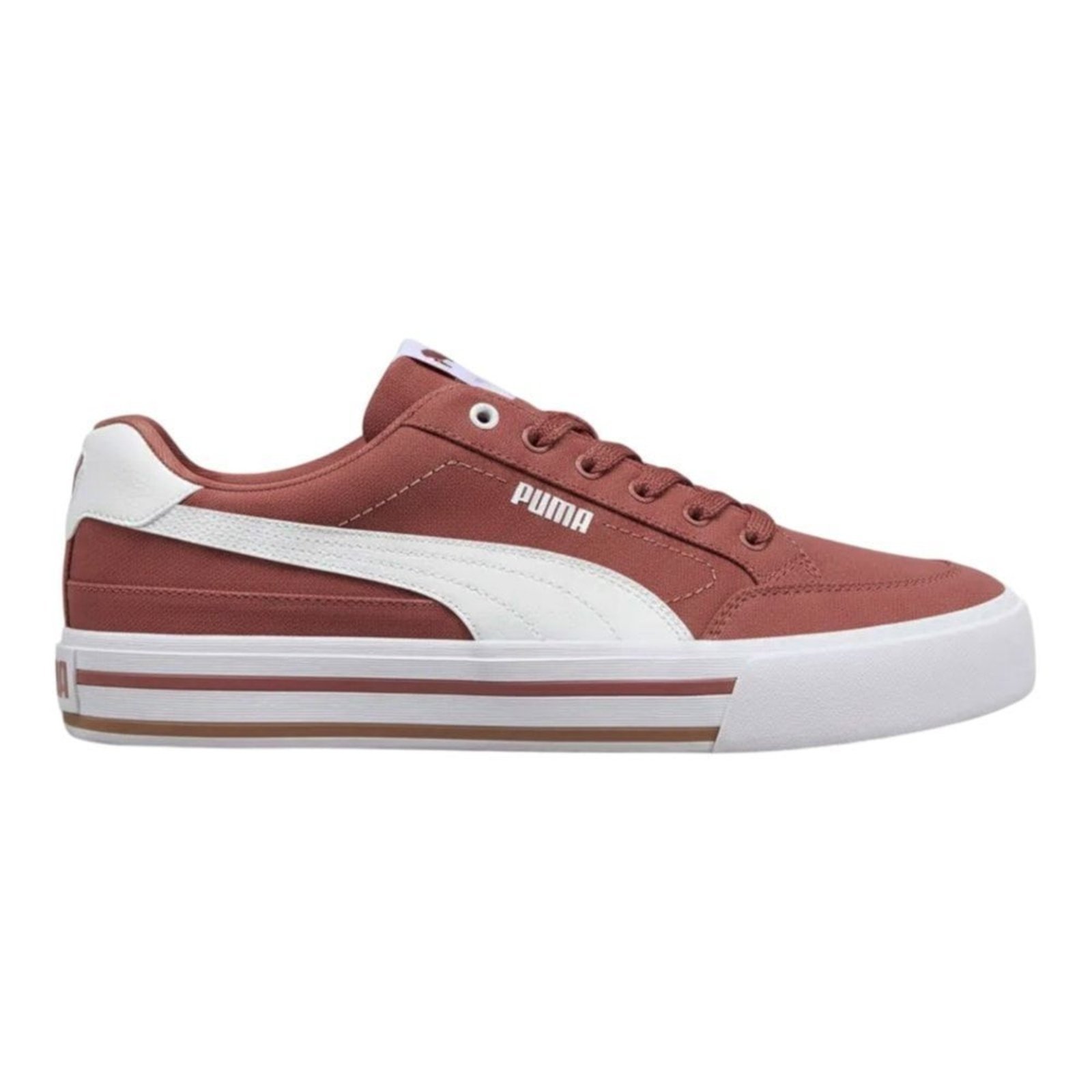 Tênis Puma Court Classic Vulc FS Feminino - Marrom - puma