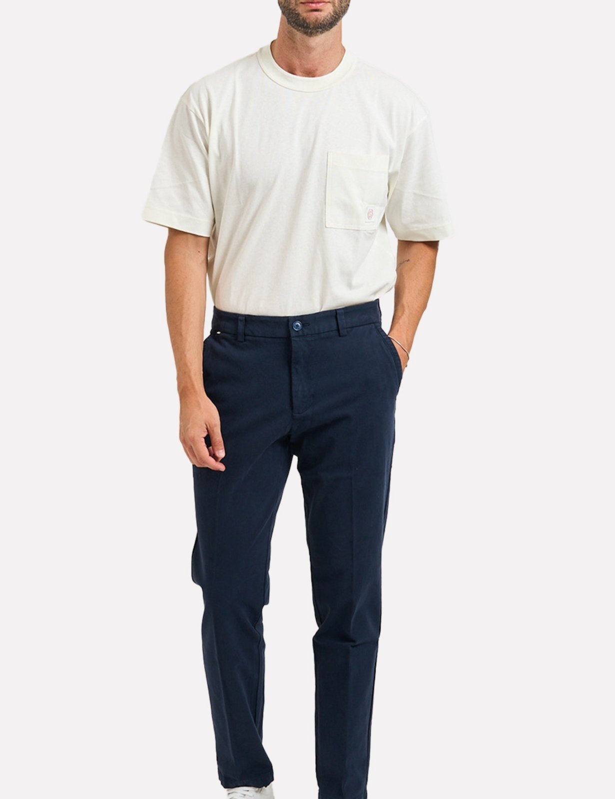 Calça Hugo Boss Masculina Slim Fit Sarja H-Kaiton1