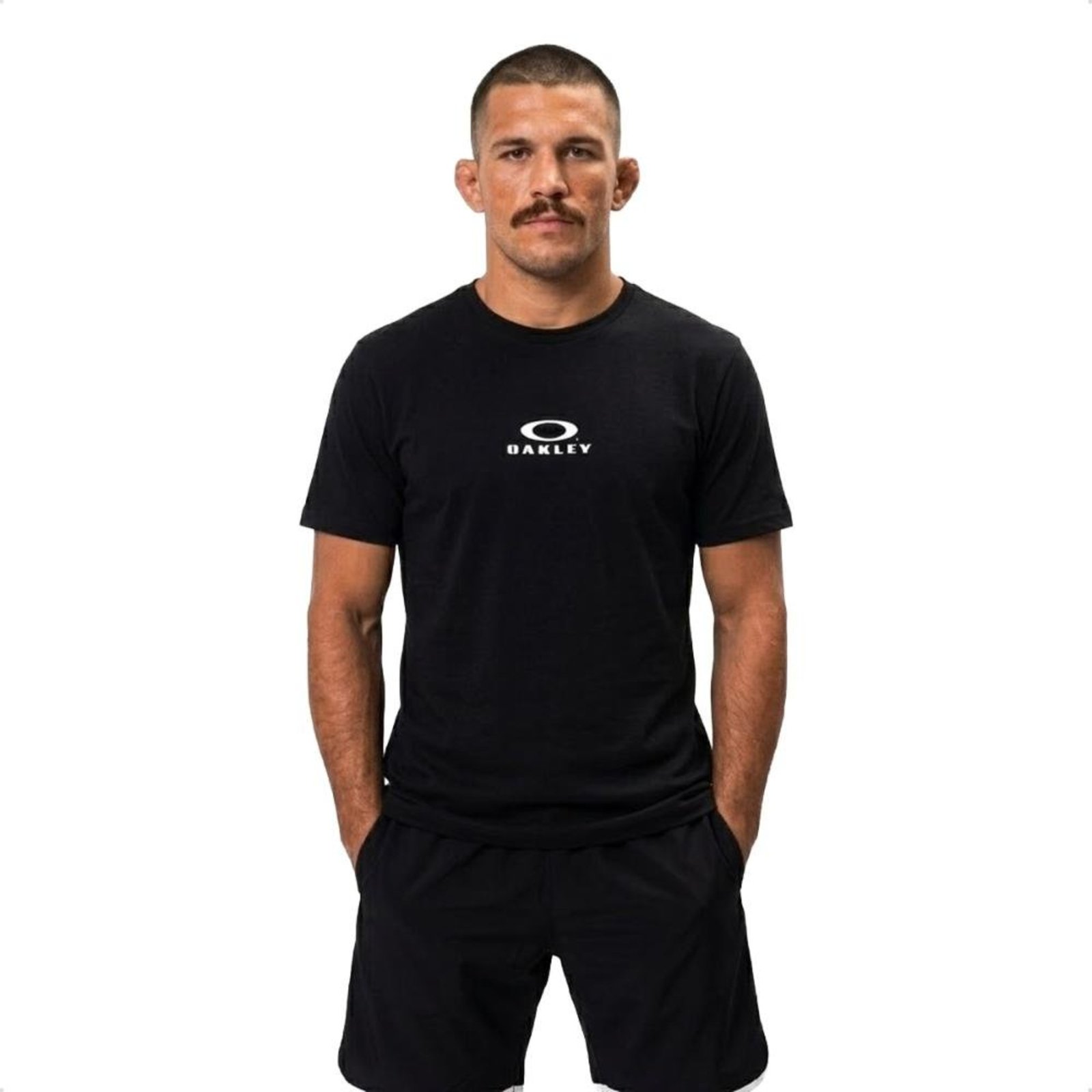 CAMISETA OAKLEY MASCULINA BARK NEW TEE Preto
