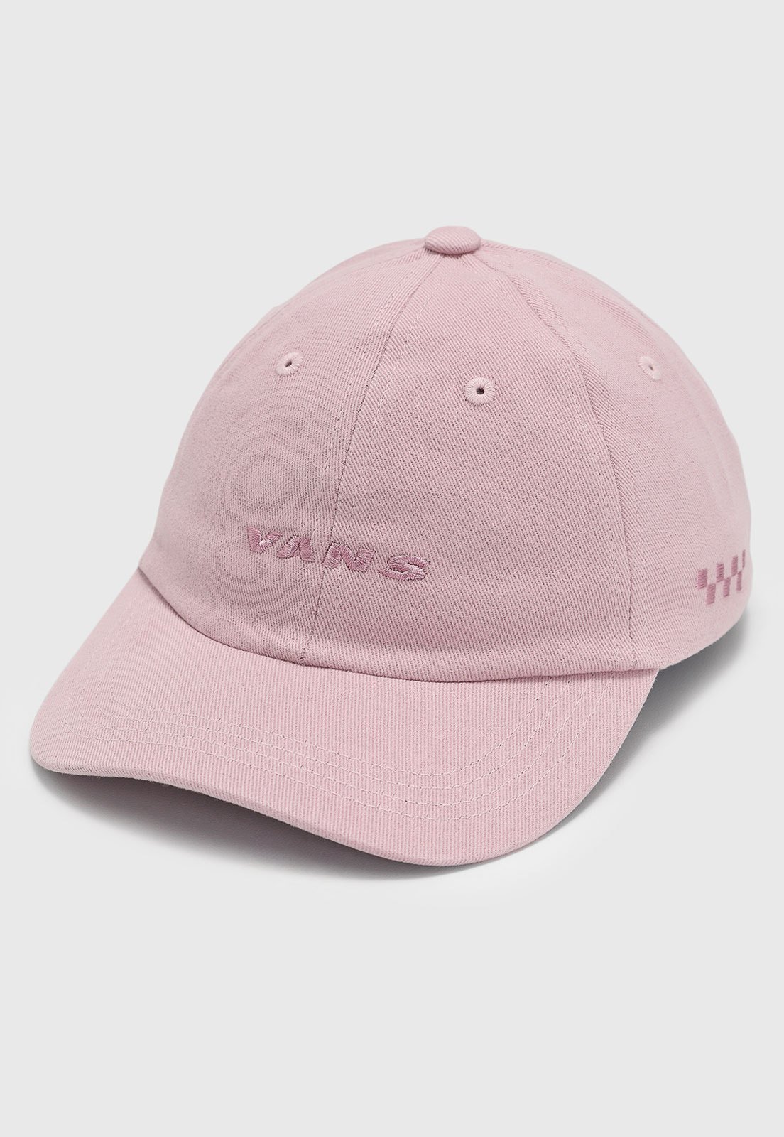 Vista 3 Boné Unissex Vans Check Side Curved Bill Jockey rosa Vans rosa