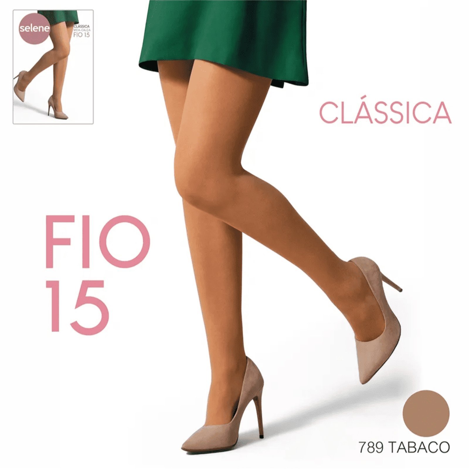 Meia Calça Selene Fio 15 Classica 9020.001