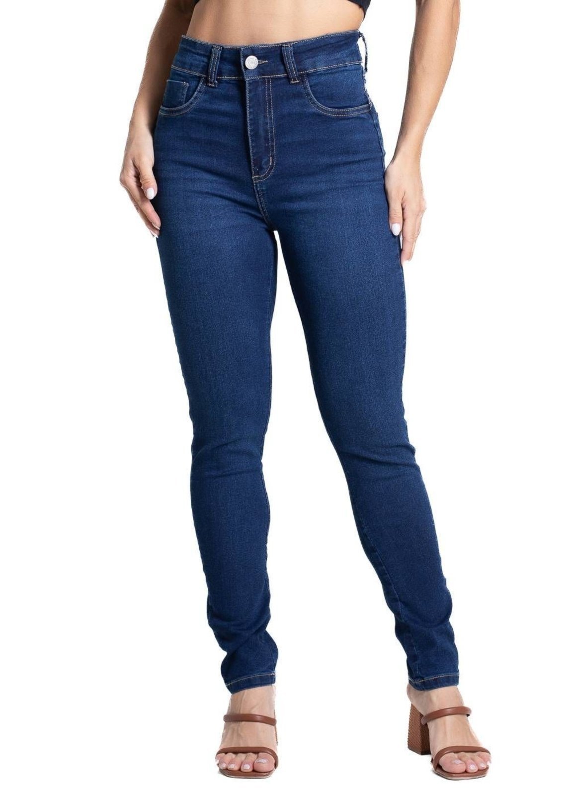 Calça Jeans Sawary Push Up - 281582 - Azul - Sawary