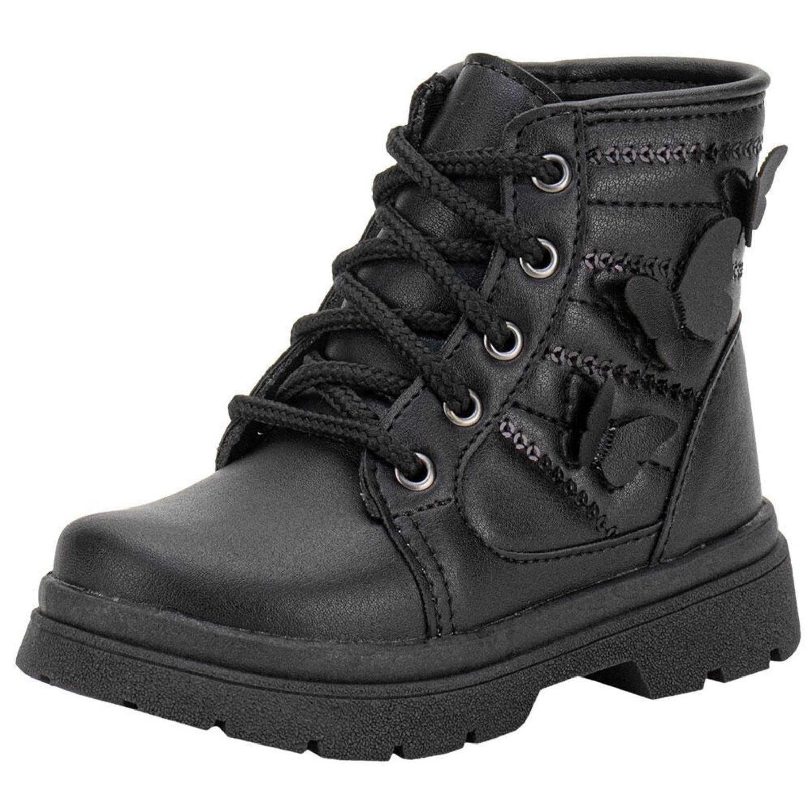 Infantil - Bota Coturno Lily 16046 3016046 Preto