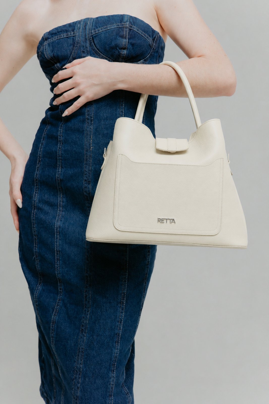 Bolsa Feminina Tira Colo Transversal e de Ombro Retta Oficial Caramelo