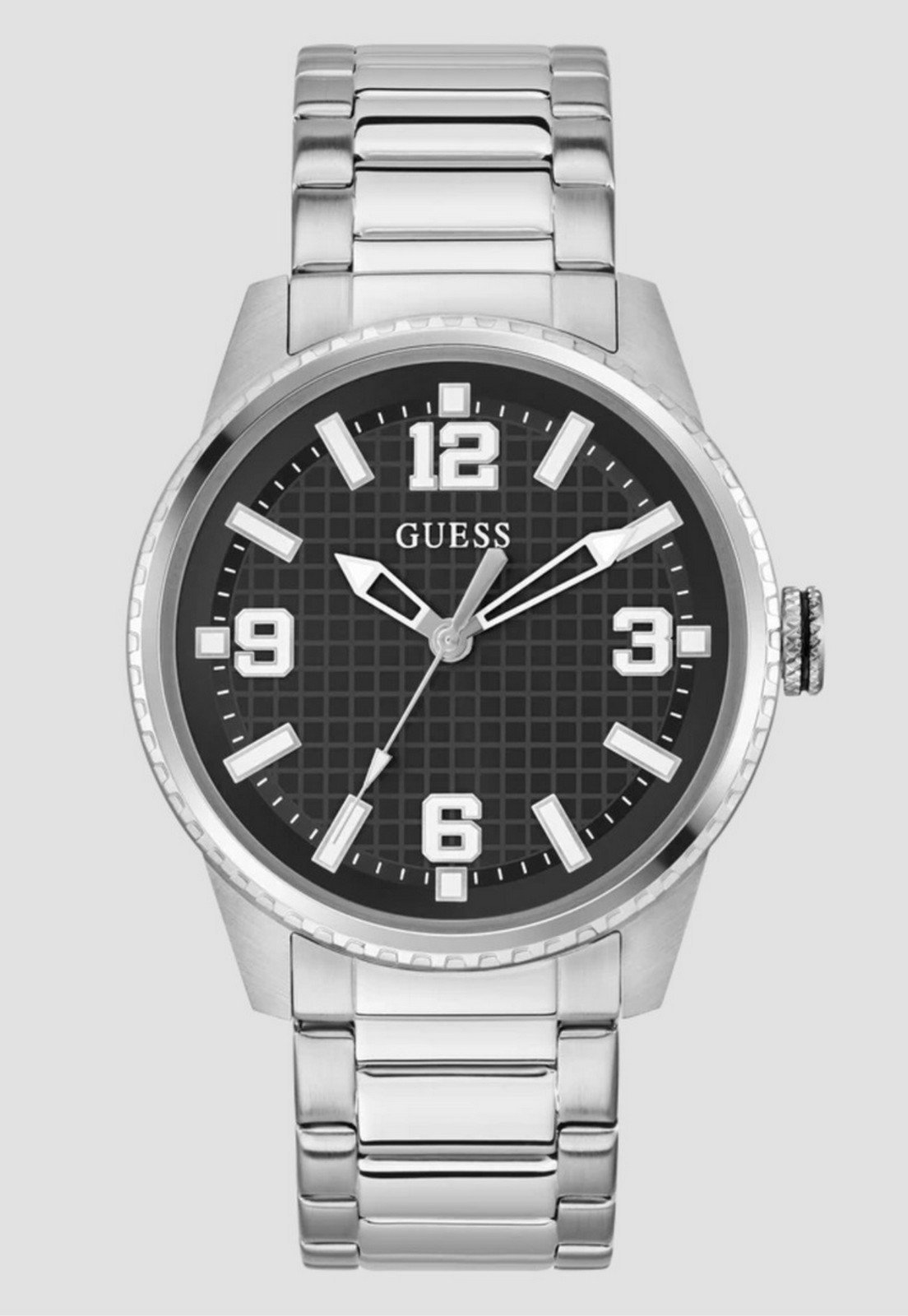 Relógio Guess Analógico Sport Aço Prata