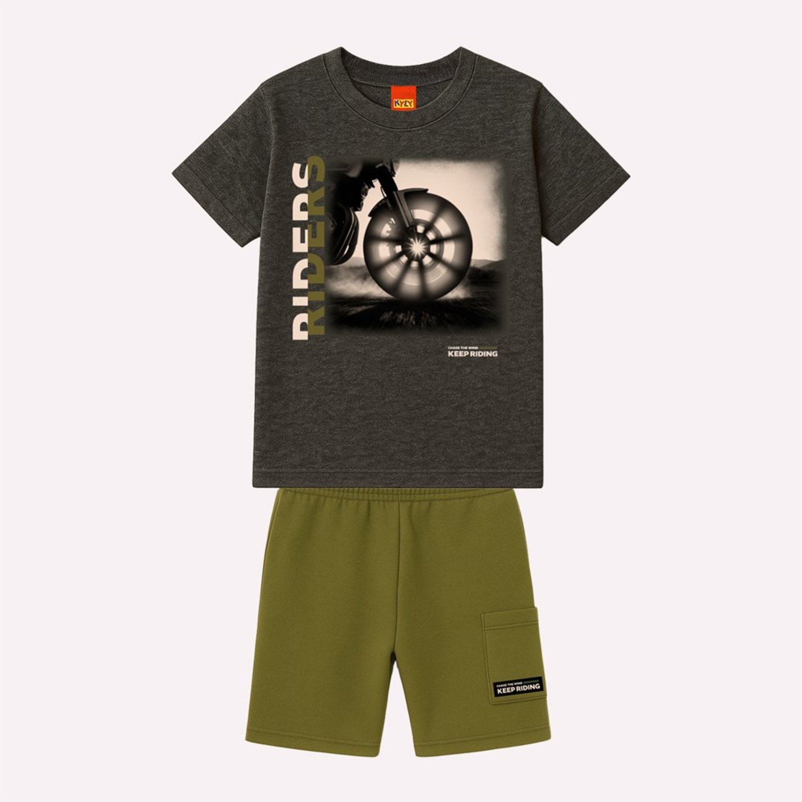 Infantil - Conjunto Menino Estampa Kyly