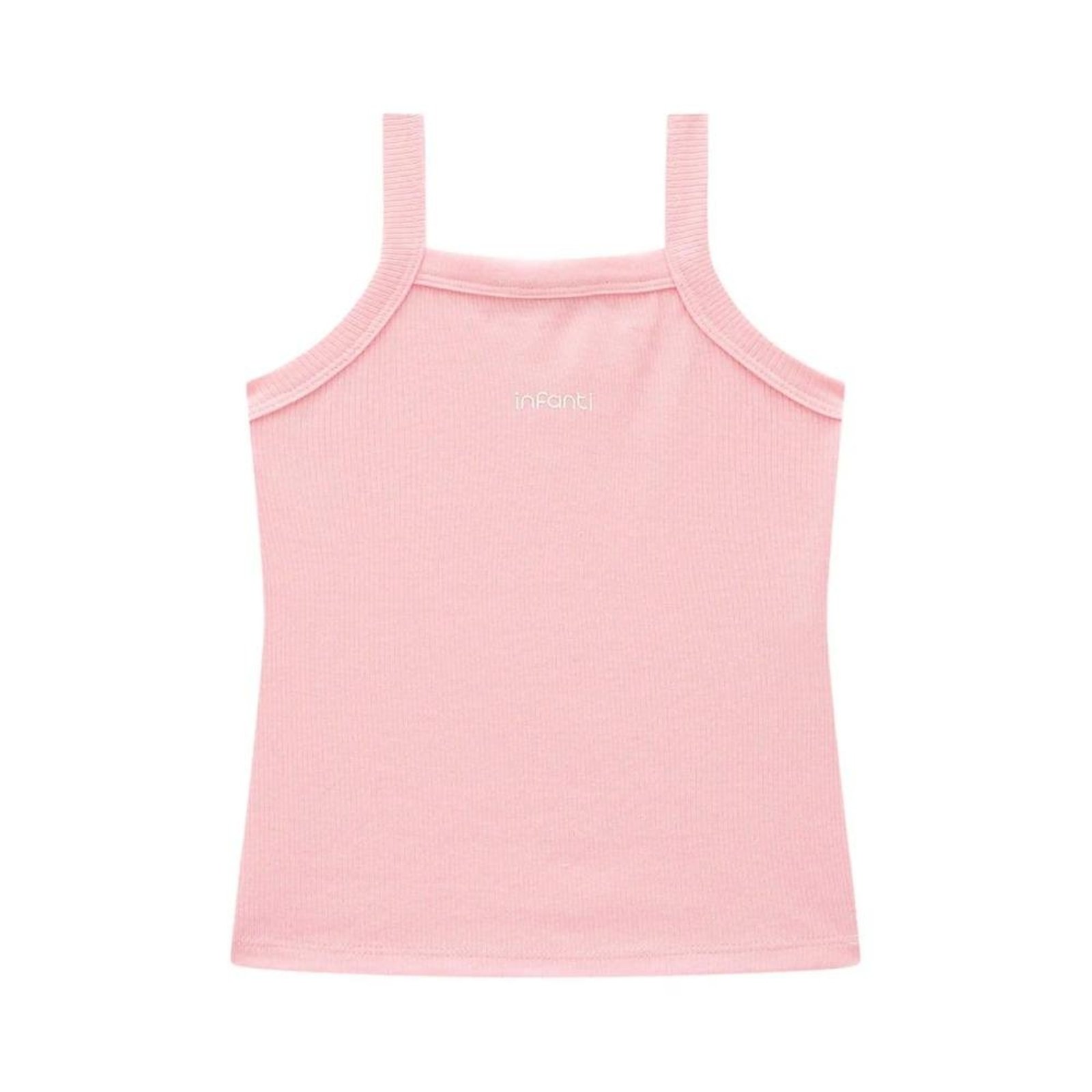 Infantil - Regata Menina Alça Rosa Infanti 10 Rosa