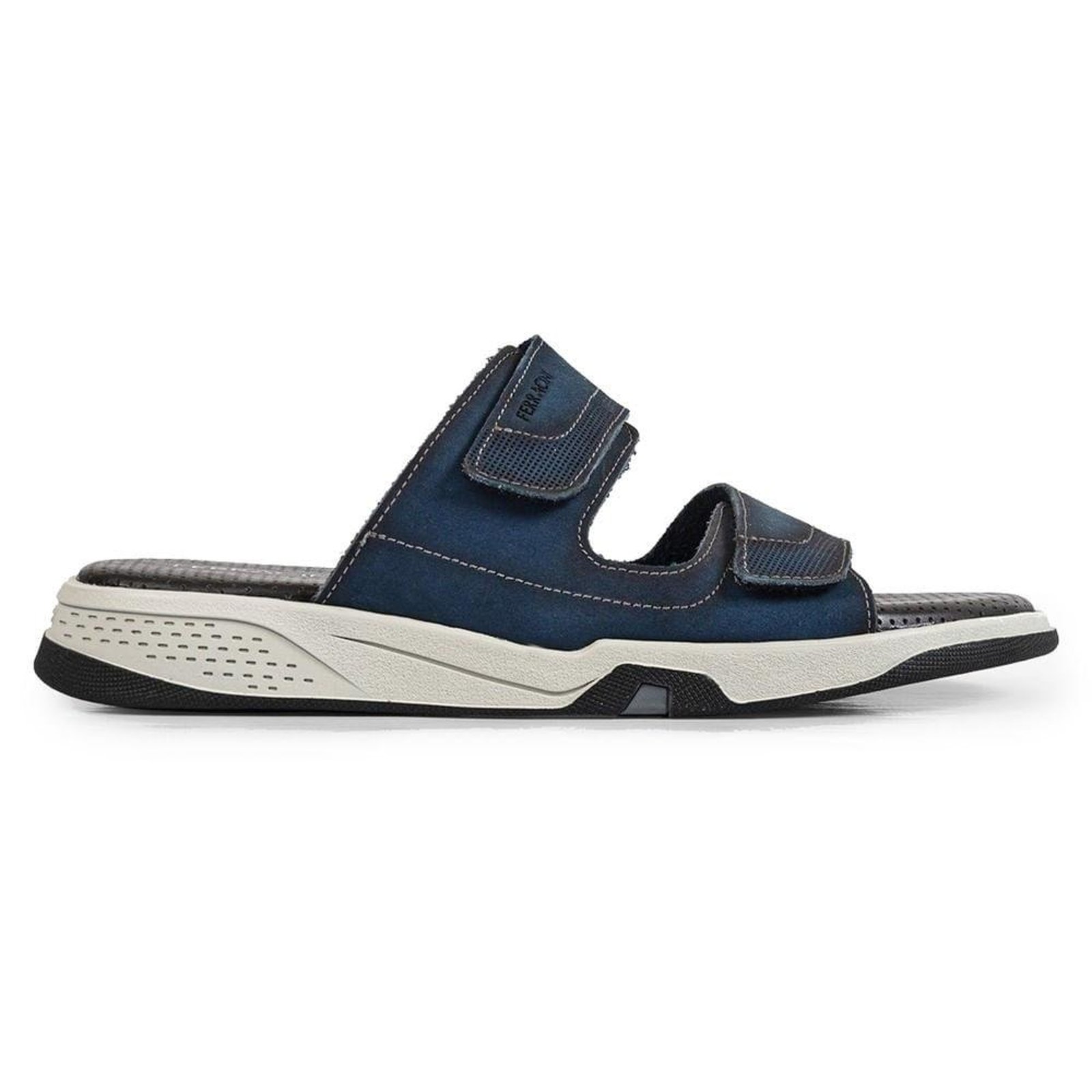 Ferracini Chinelo Slide Masculino Anatômico Azul Marinho